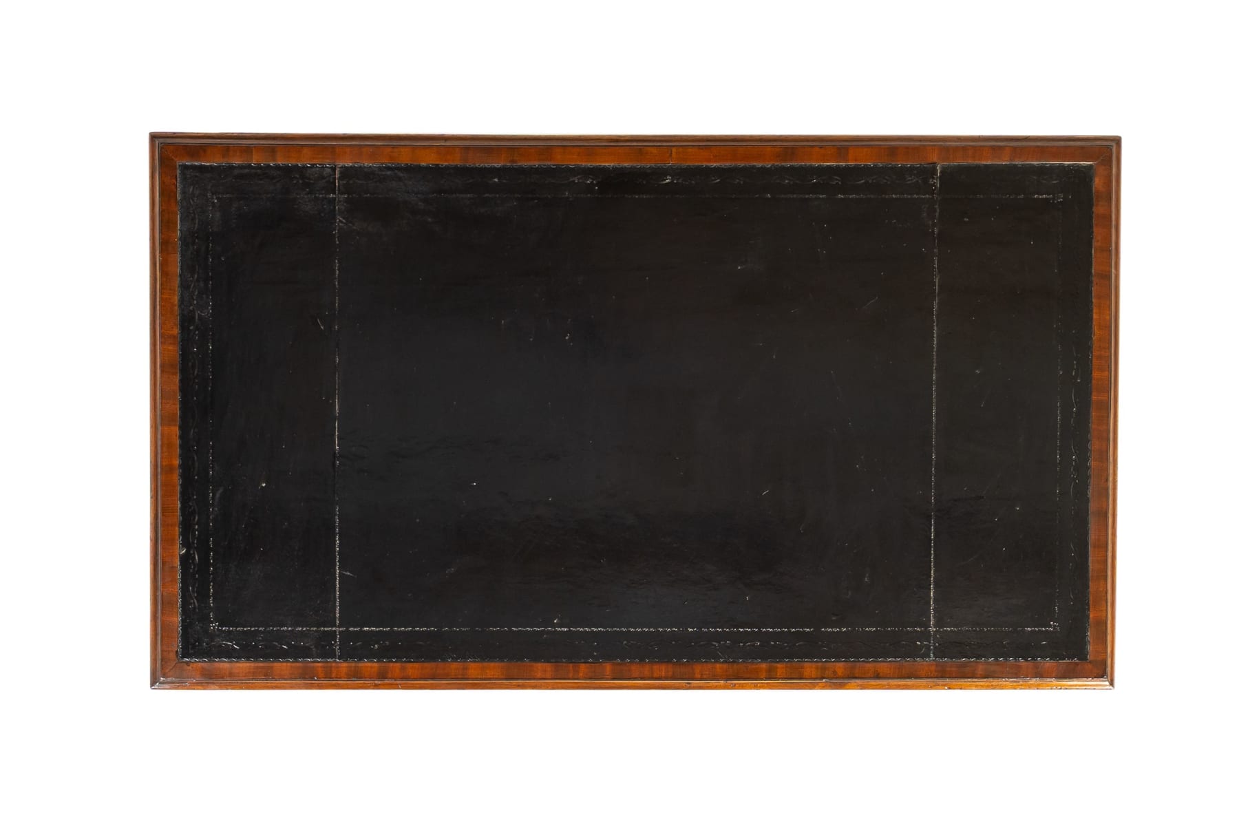 18th Century English Mahogany Pedestal Desk