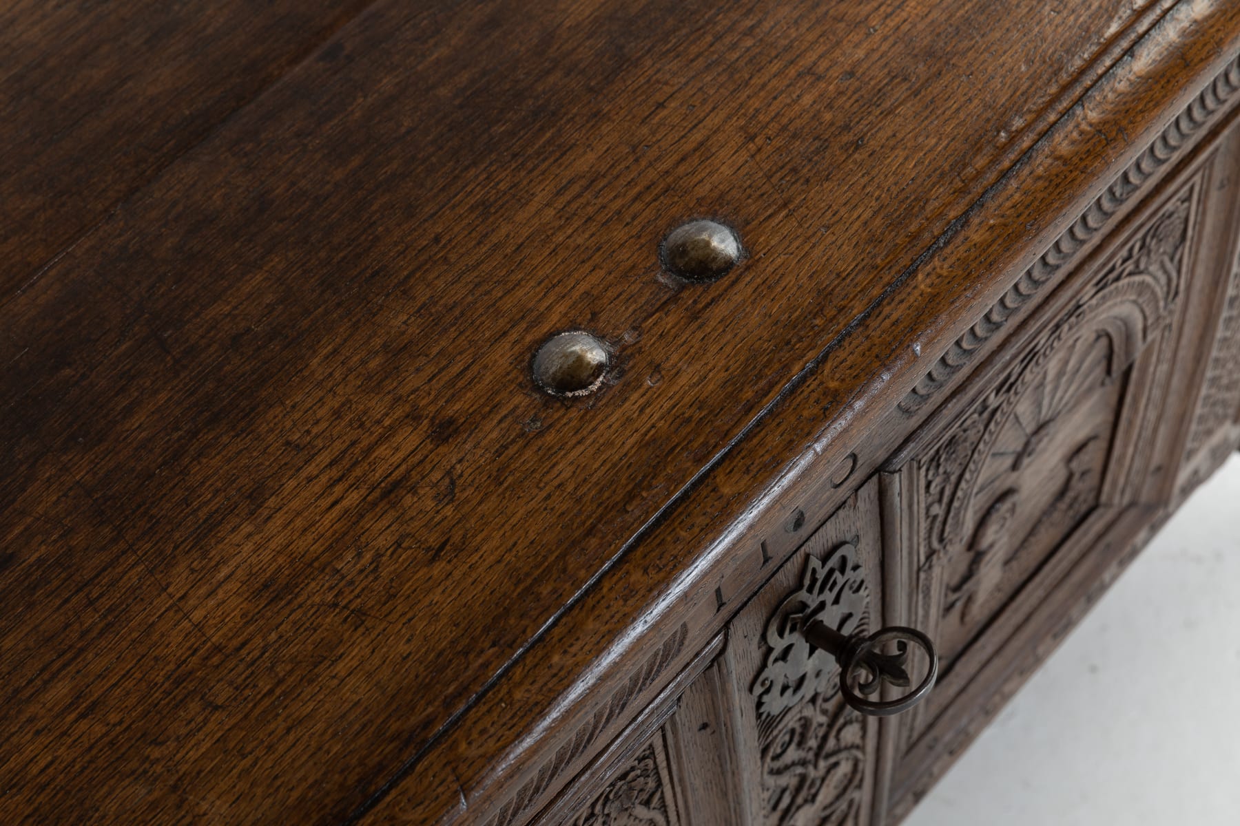 SOLD, Large 18th Century Dutch Oak Coffer
