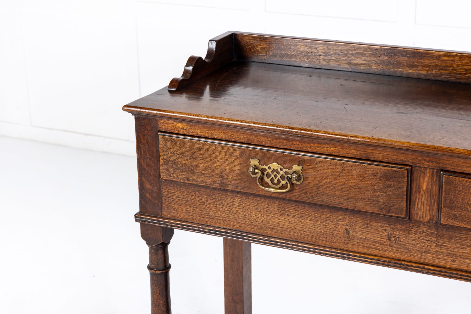18th Century English Oak Dresser Base