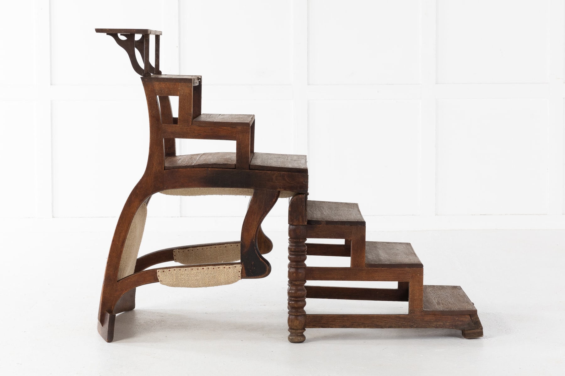 SOLD, 19th Century Oak Metamorphic Armchair