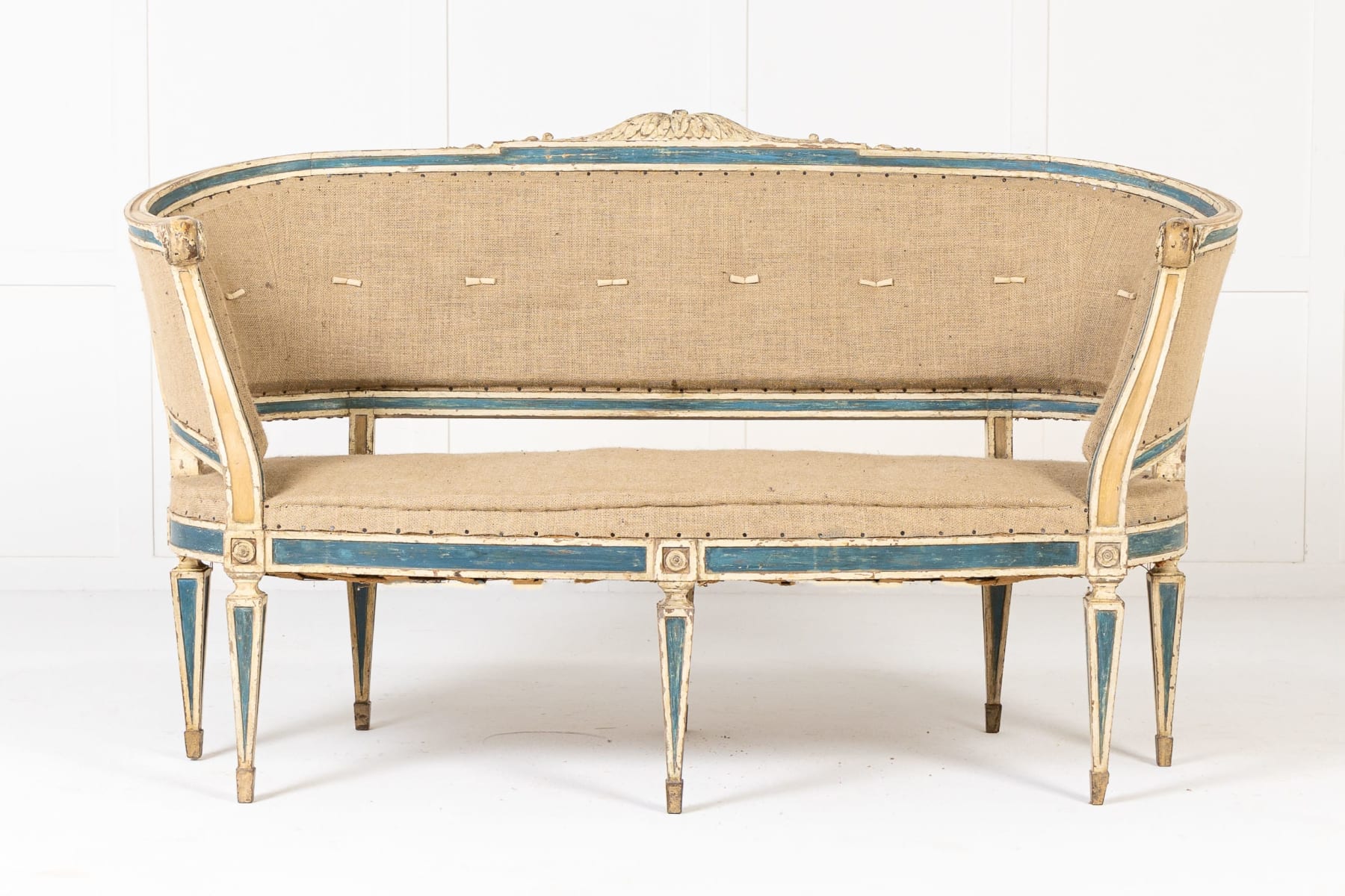 Early 19th Century Italian Painted Sofa