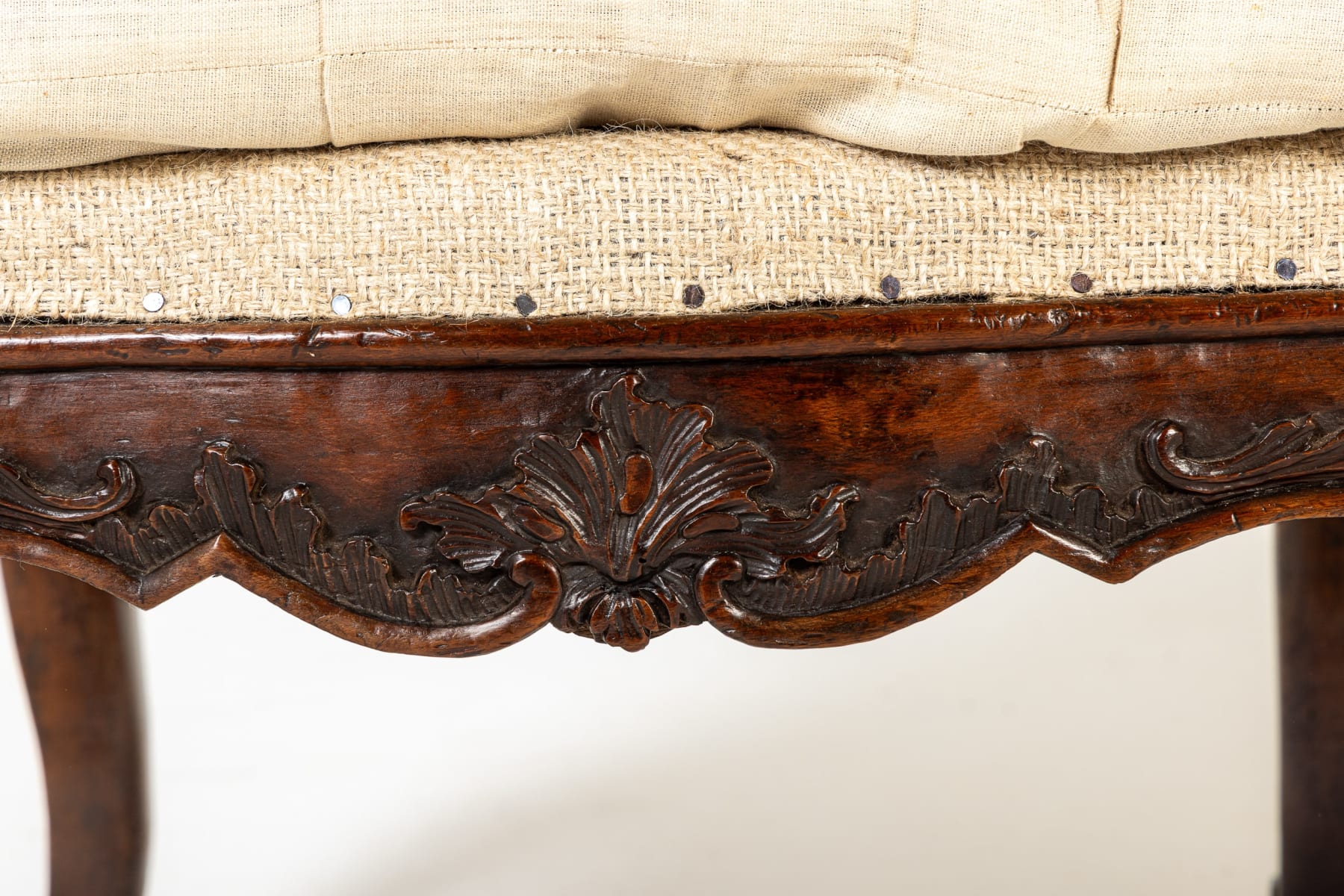 18th Century Italian Walnut Sofa