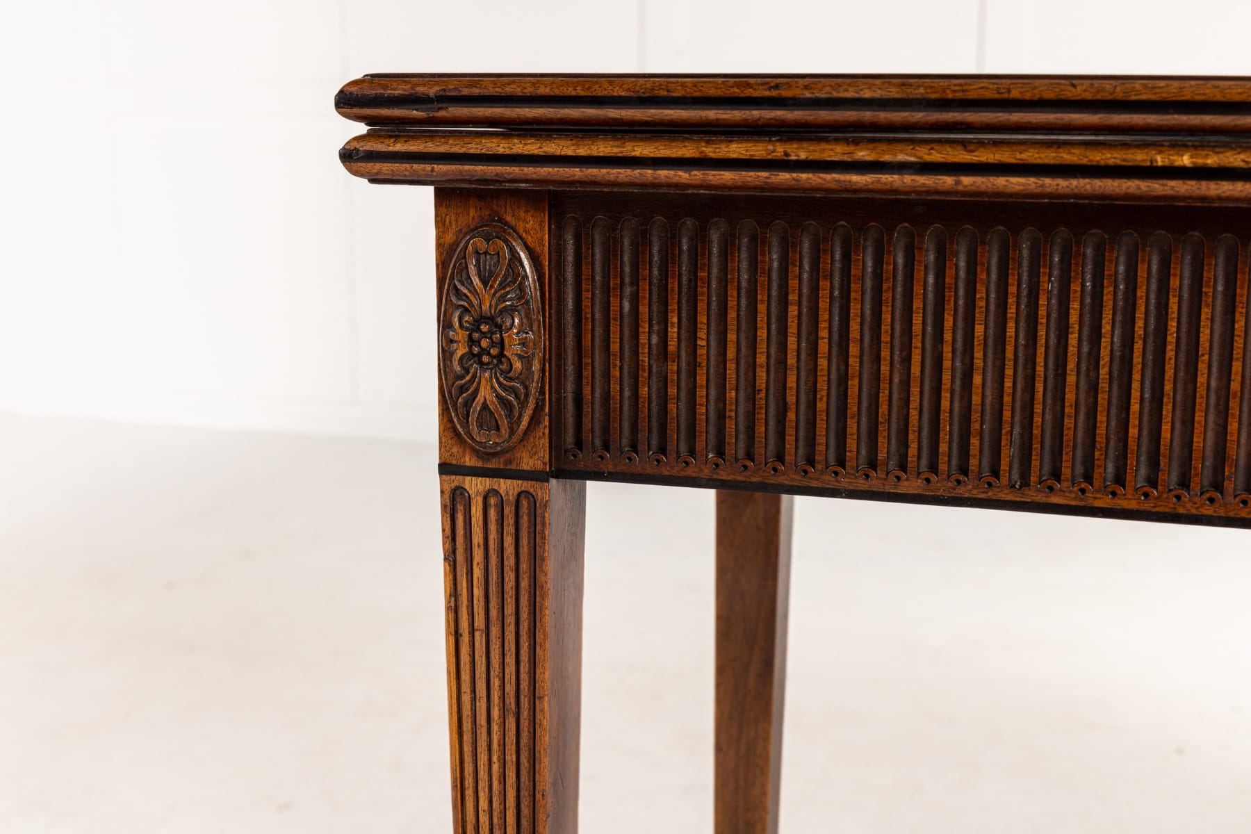18th Century George III Mahogany Tea Table