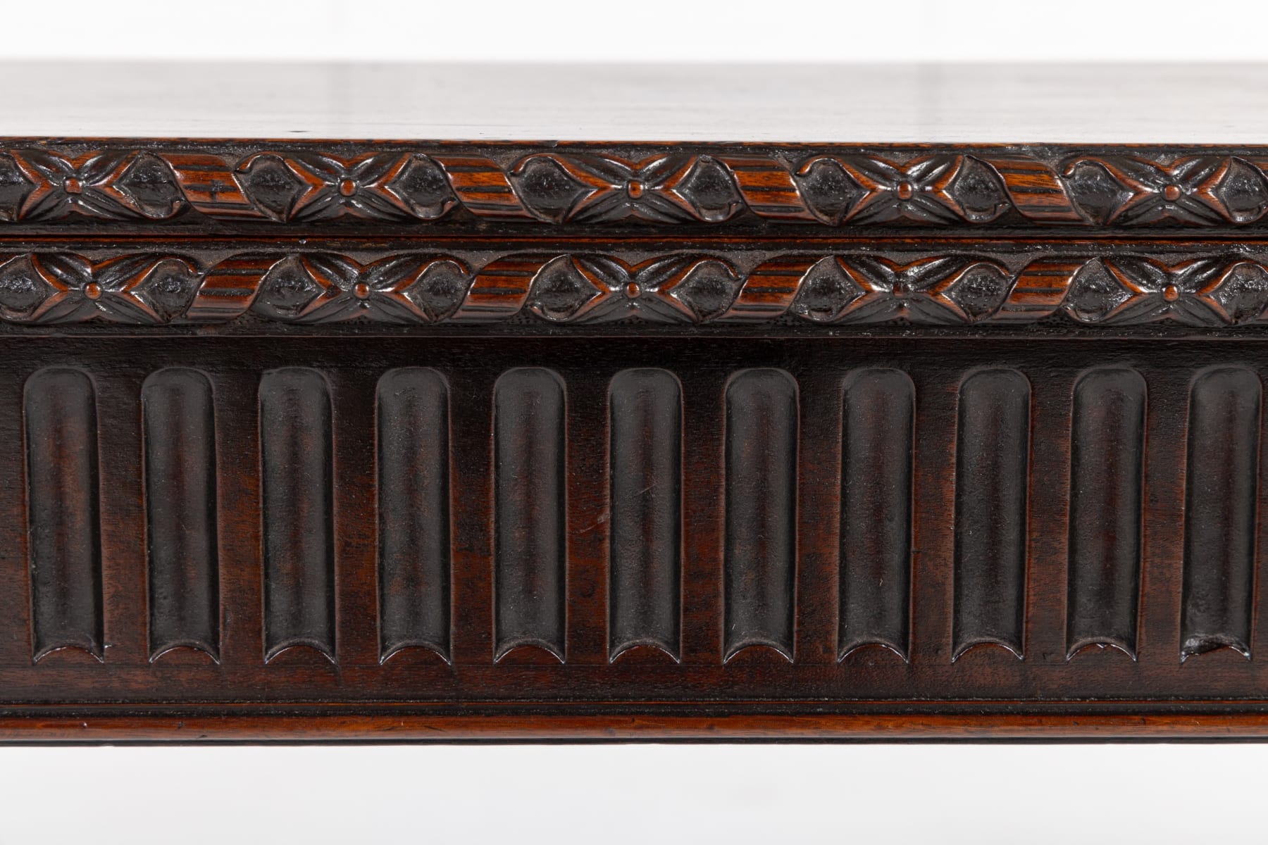 18th Century George III Mahogany Tea Table