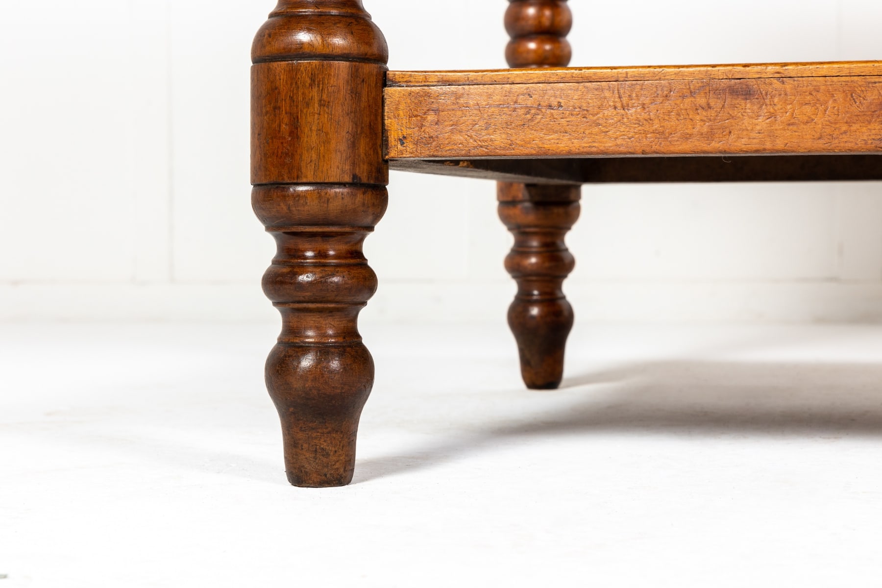 Large 19th Century French Walnut Drapers Table
