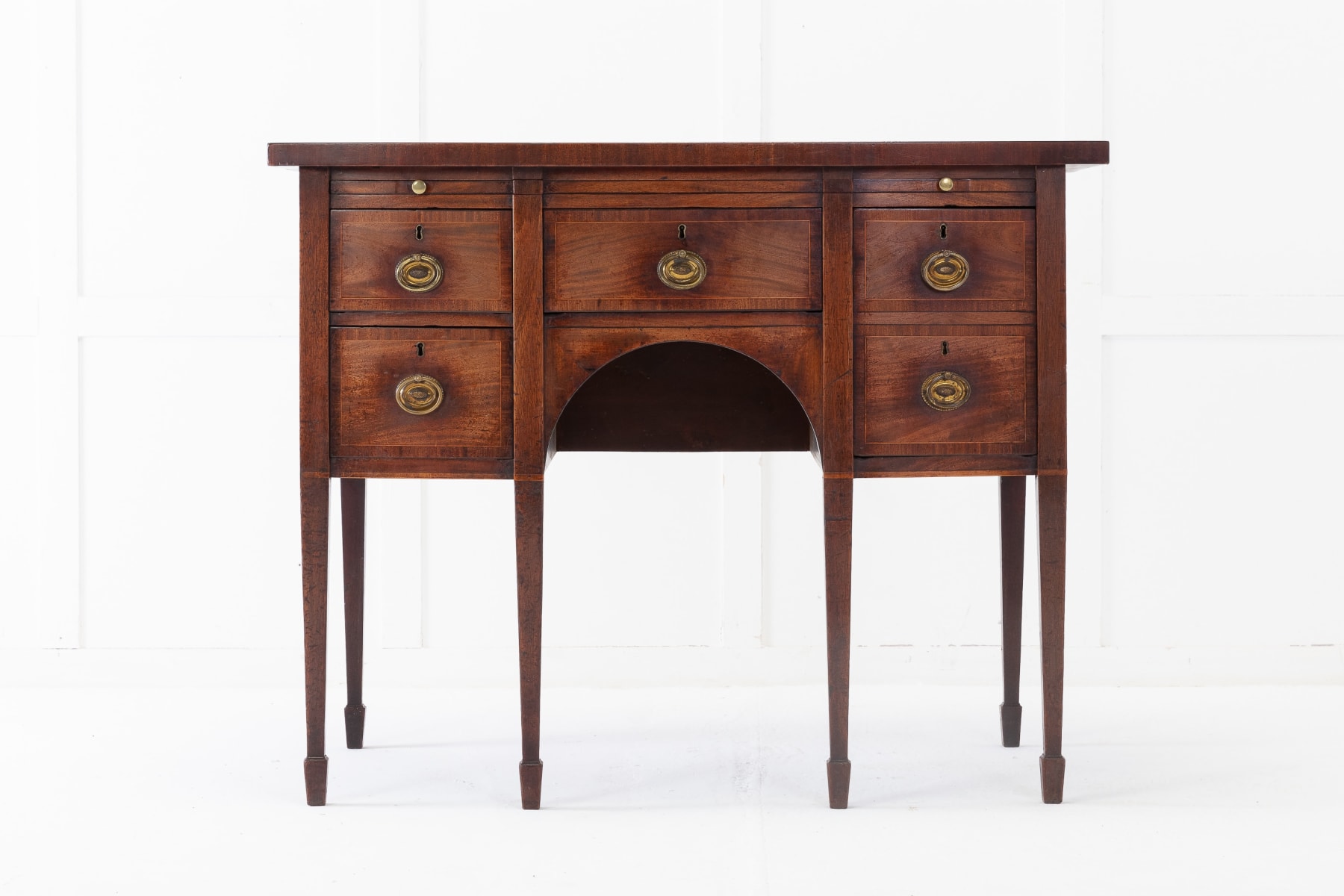George III Bow Front Sideboard