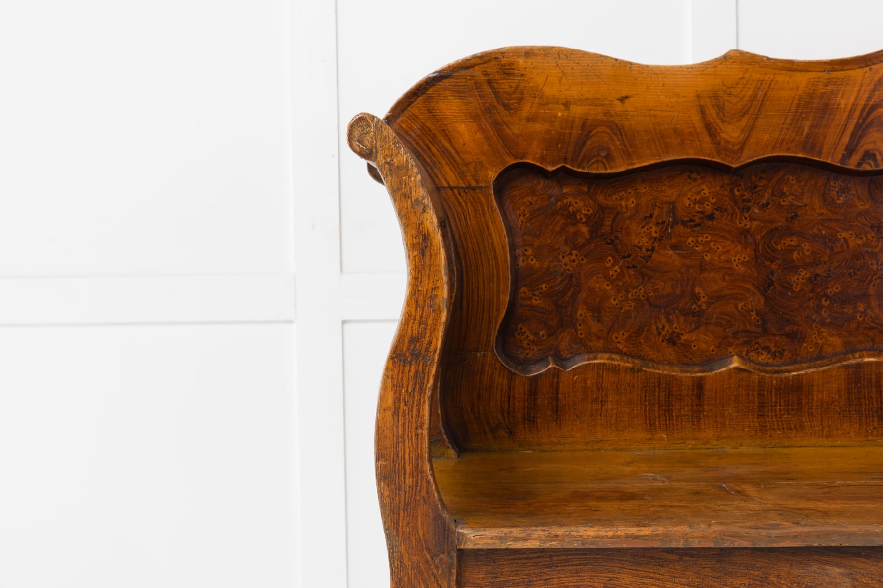 19th Century Scandinavian Painted Bench