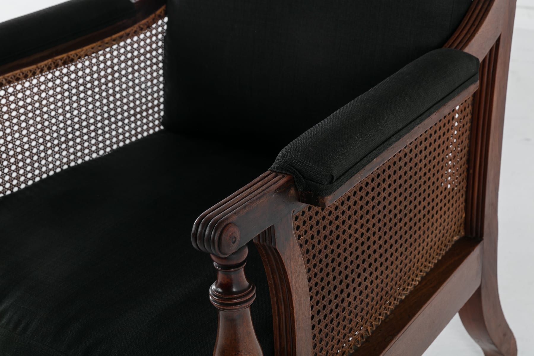 Early 19th Century English Mahogany Library Chair