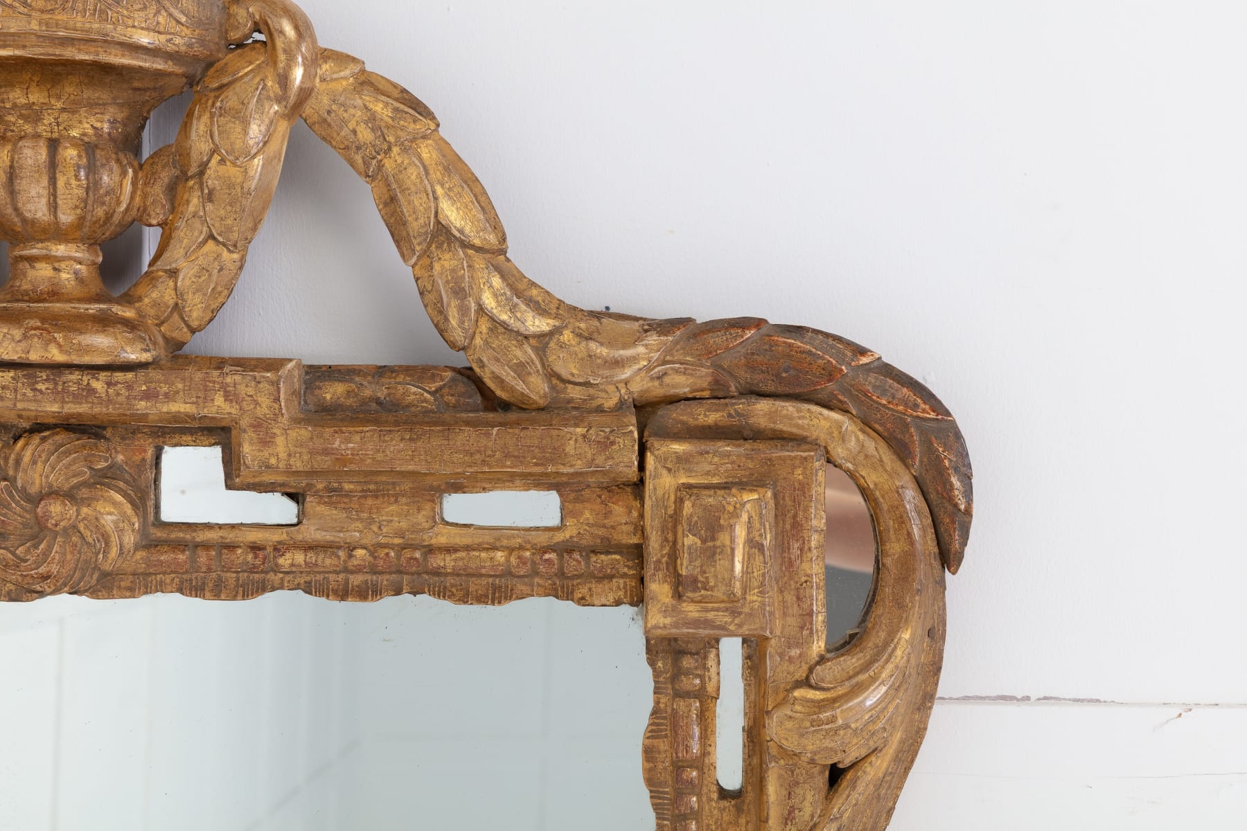 SOLD, 18th Century French Giltwood Mirror