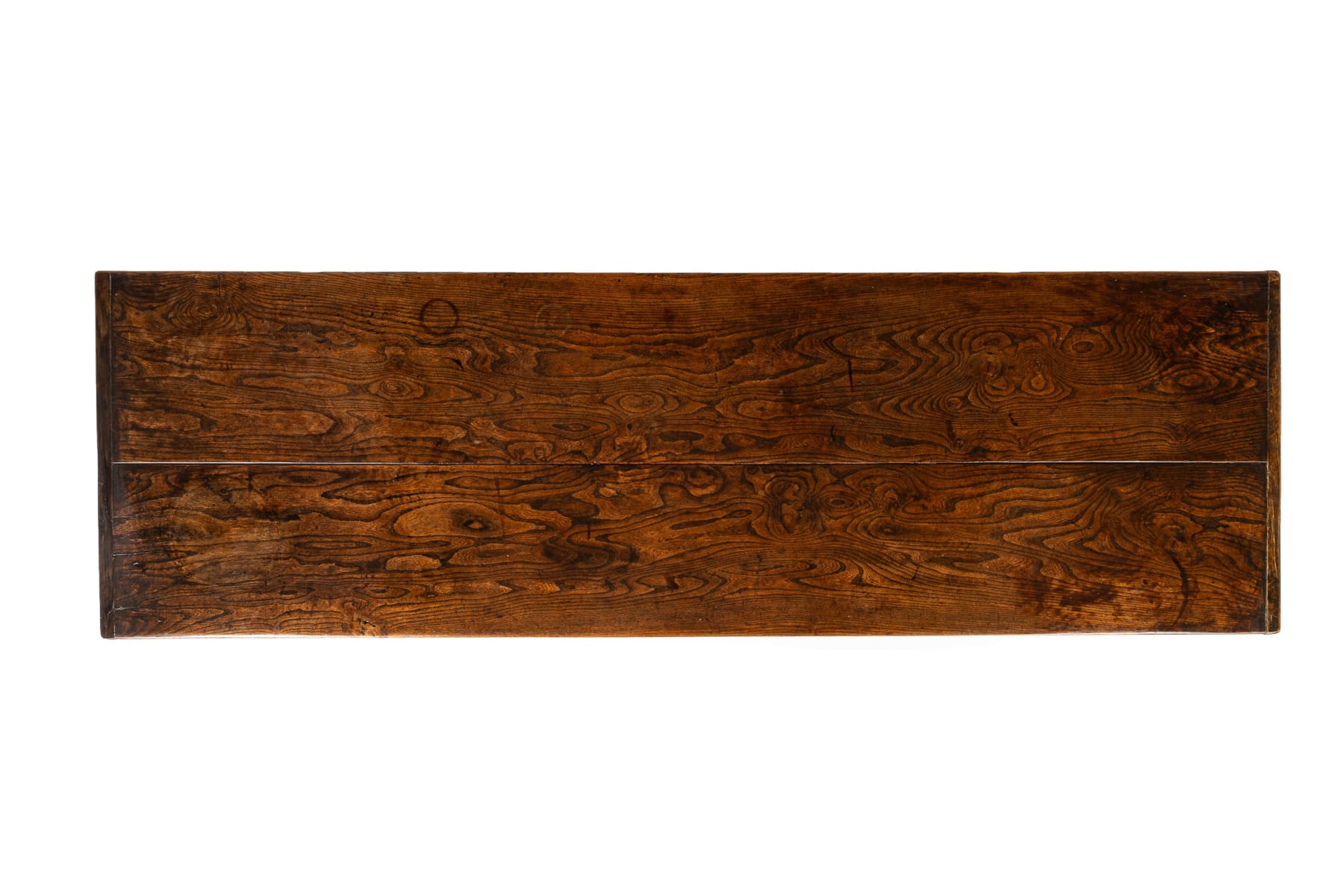 Early 18th Century English Elm and Oak Refectory Table