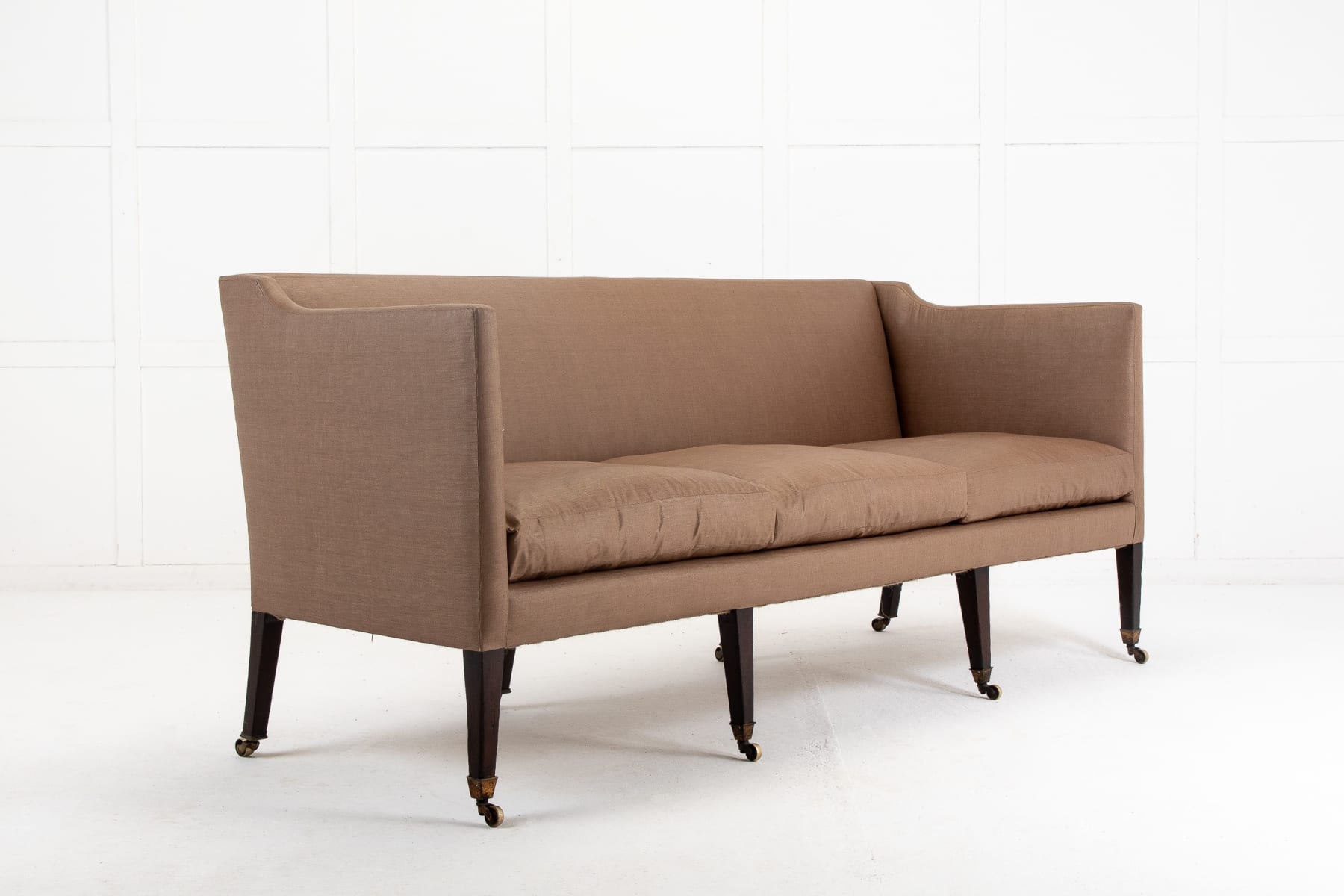 18th Century George III Mahogany Sofa