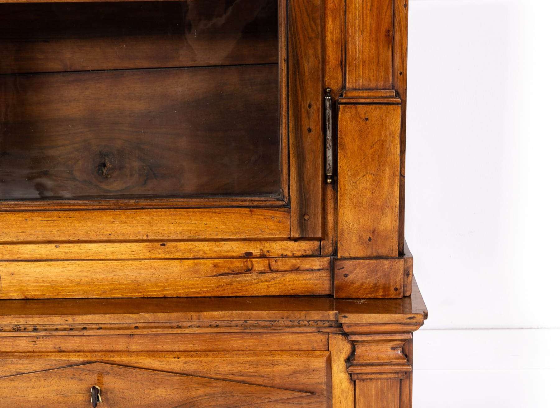 Pair of Late 18th/Early 19th Century Italian Walnut Bookcases