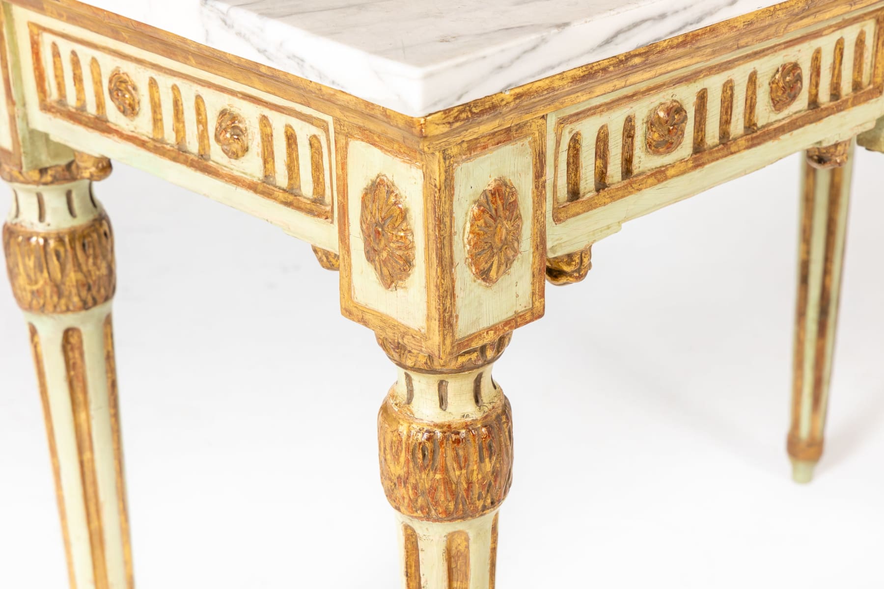 18th Century Italian Painted Console Table