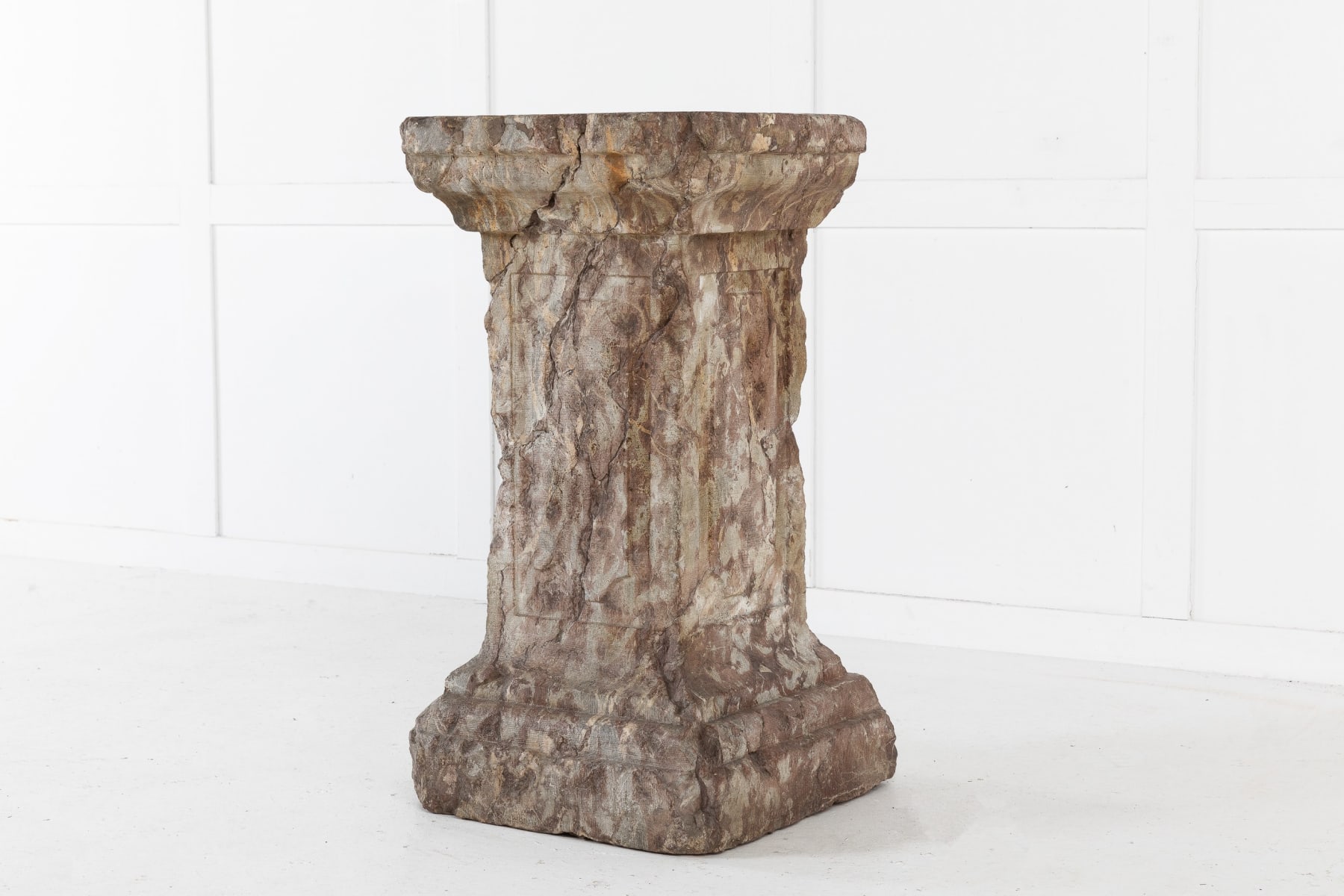 SOLD, 18th Century Marble Plinth