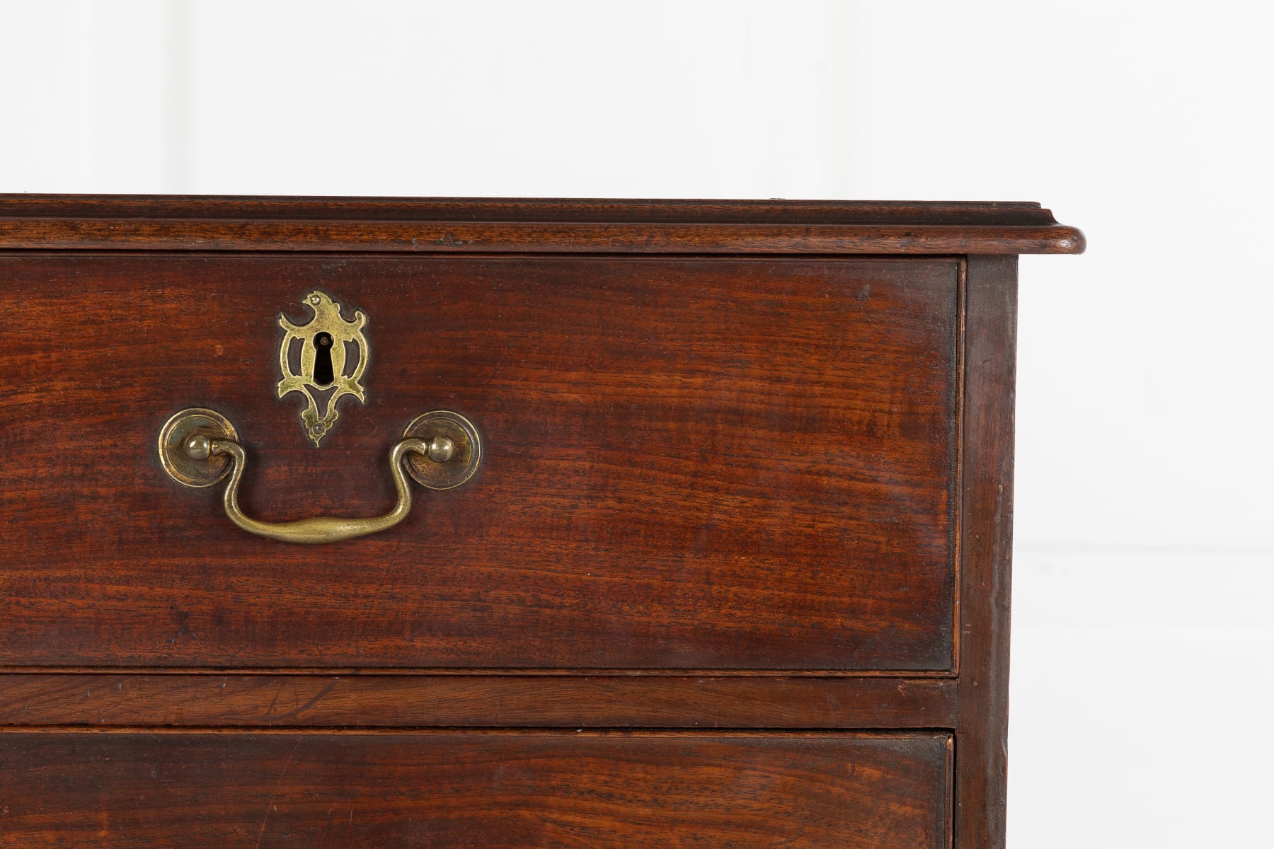 SOLD, 18th Century English Mahogany Chest of Drawers