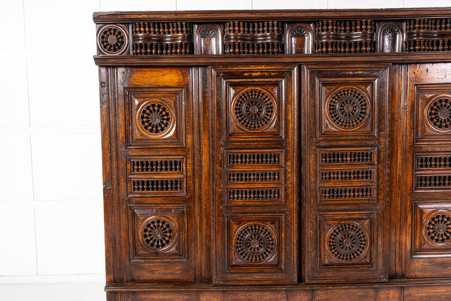 19th Century French Breton Oak Cabinet