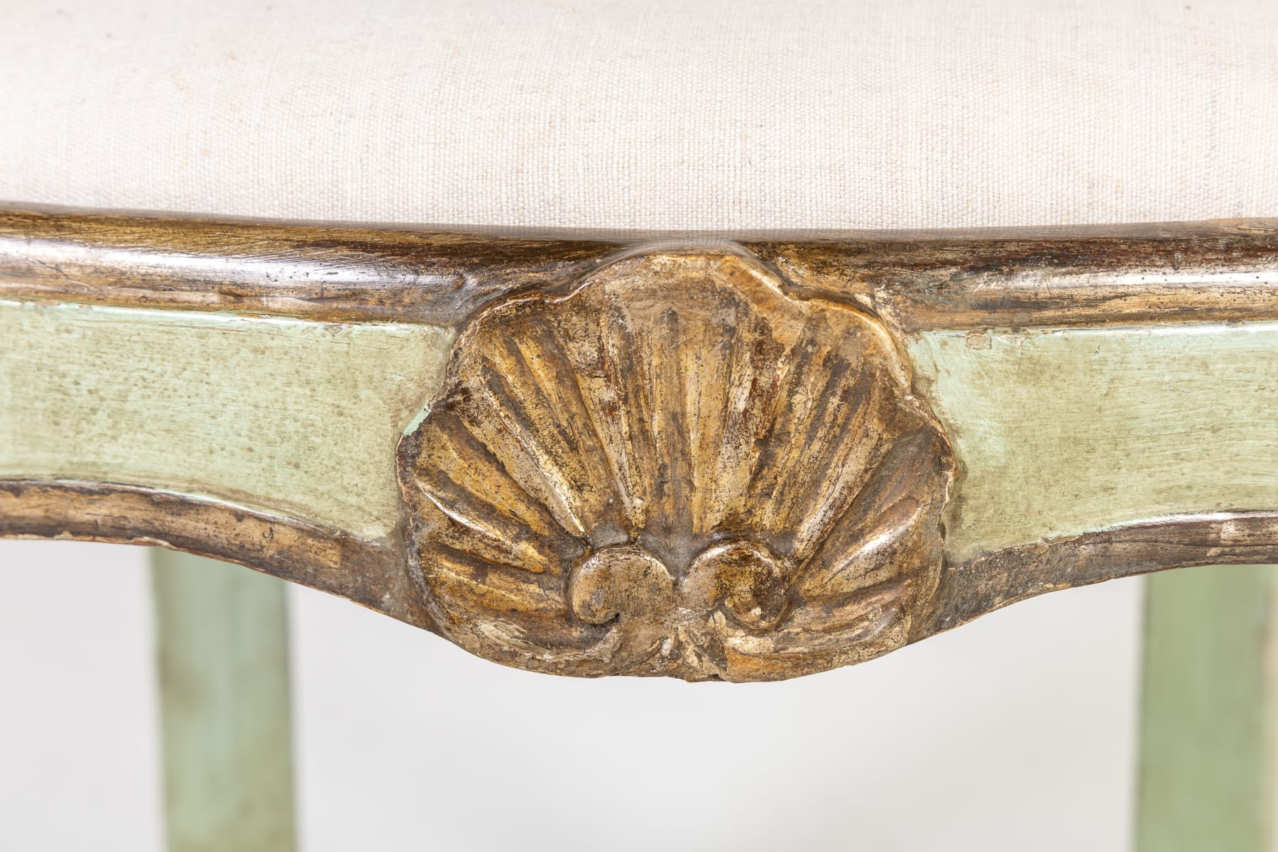 Set of Ten 18th Century Italian Painted Chairs