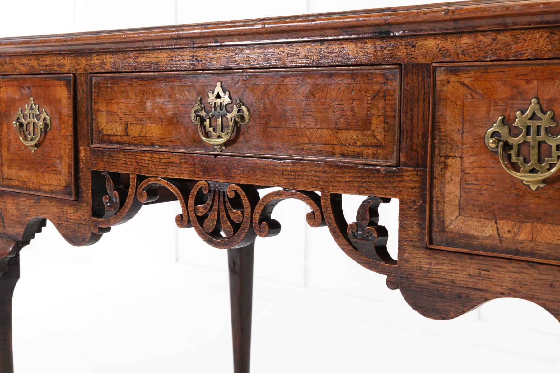 George III Oak Lowboy/Side Table