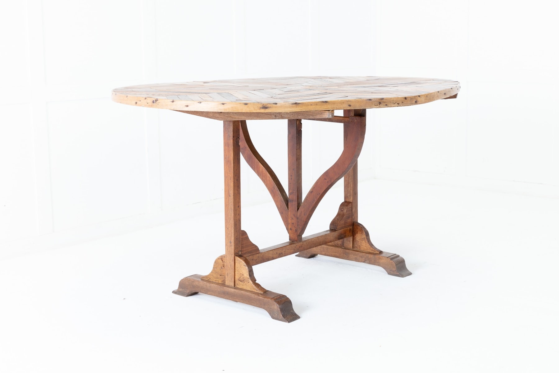 SOLD, 19th Century French Oak Vendange Table