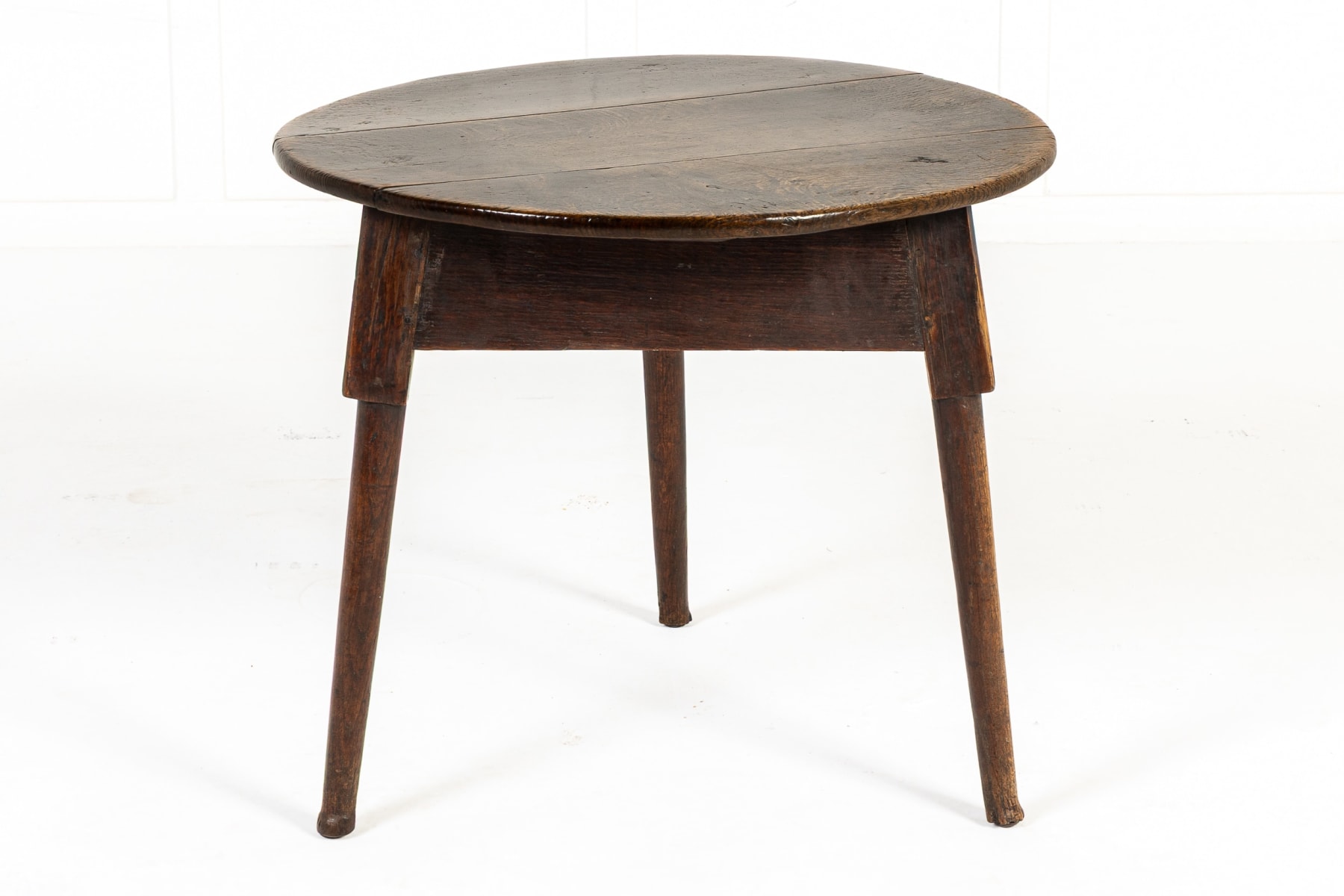 18th Century English Oak Cricket table