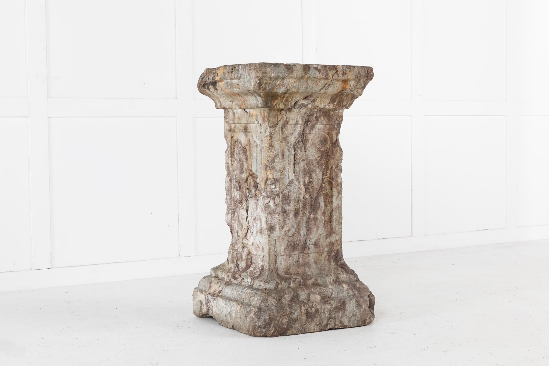 SOLD, 18th Century Marble Plinth