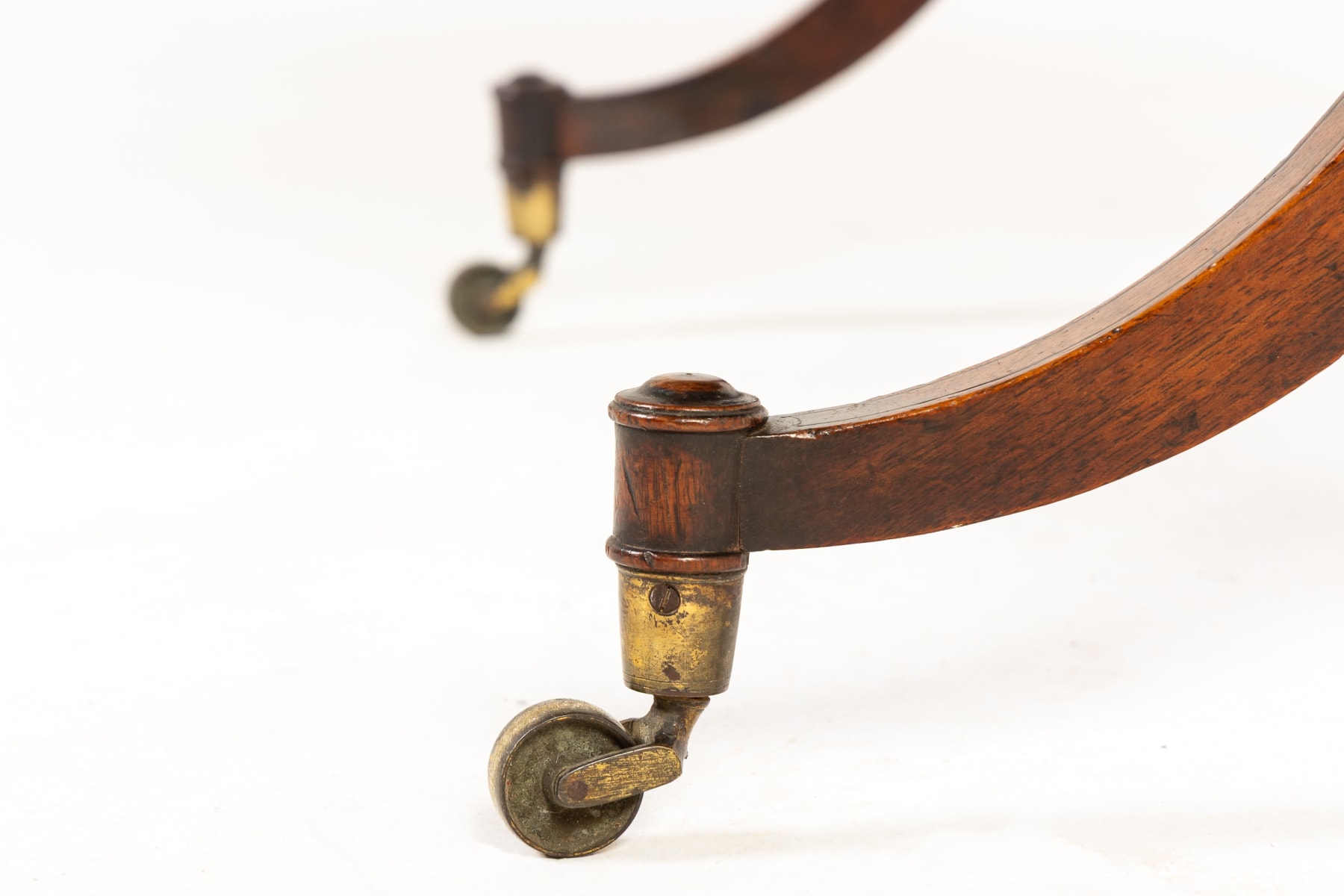19th Century English Regency Mahogany Writing Table/Side Table