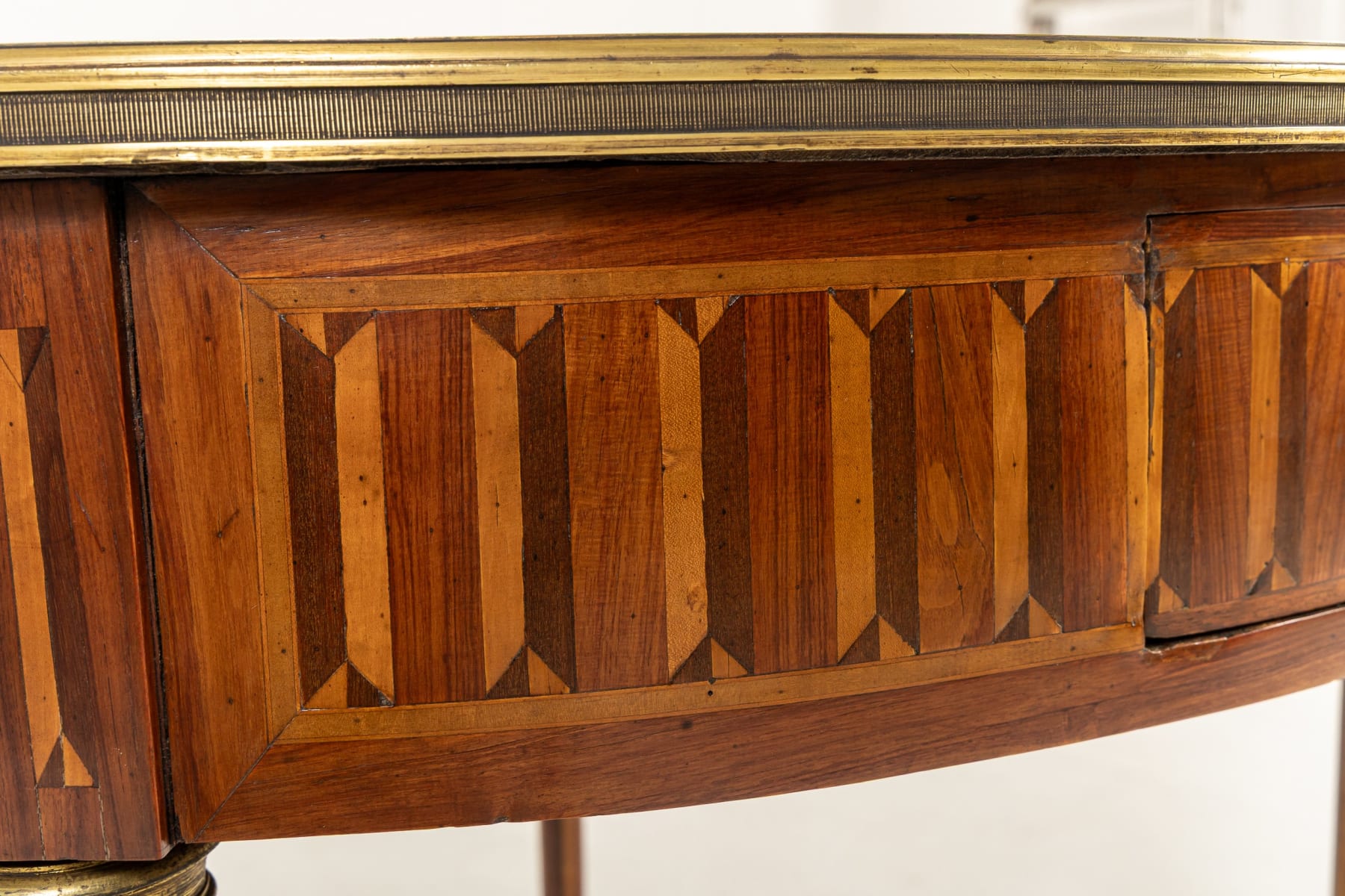 19th Century French Specimen Wood Inlaid Centre Table