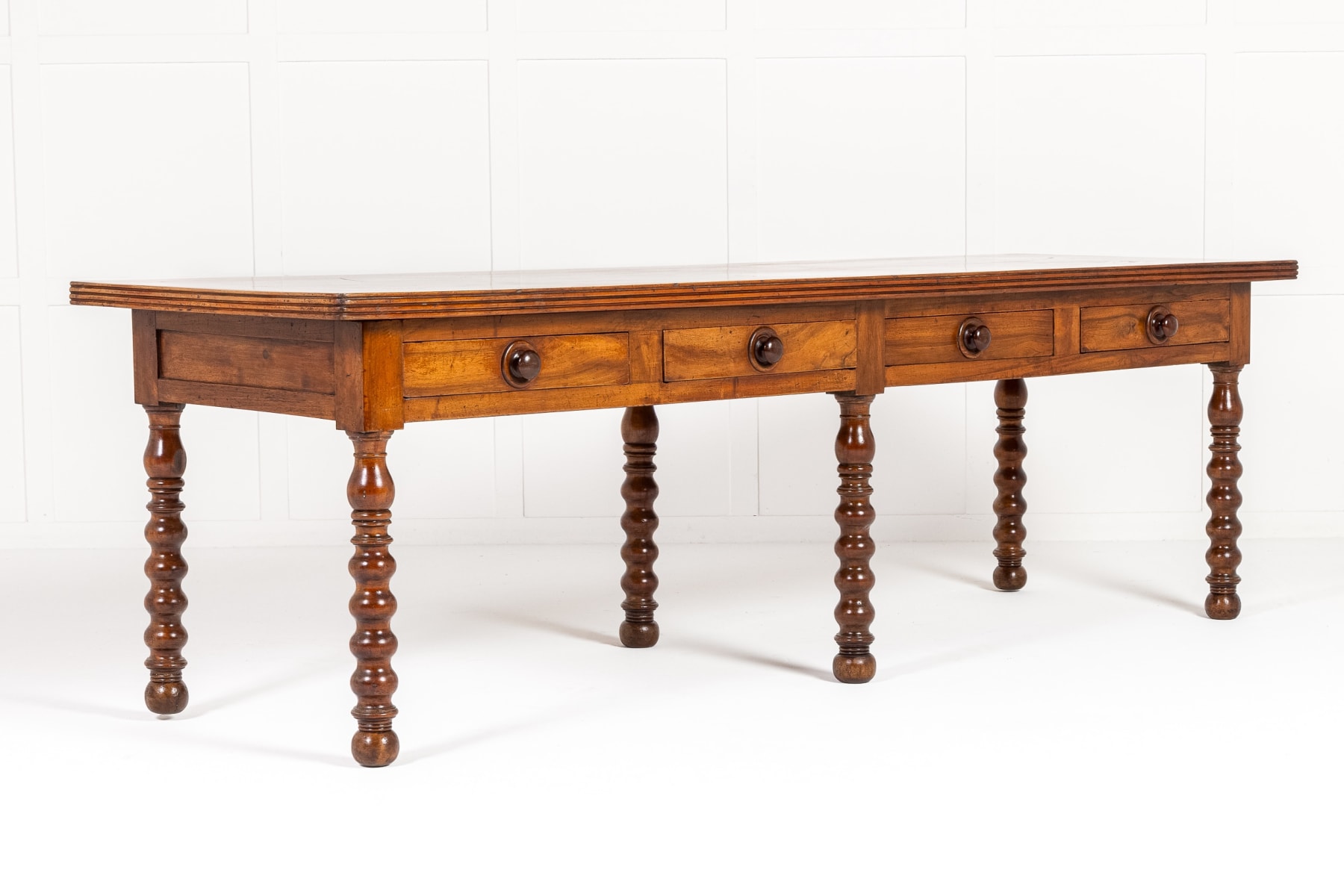 19th Century French Walnut Serving Table