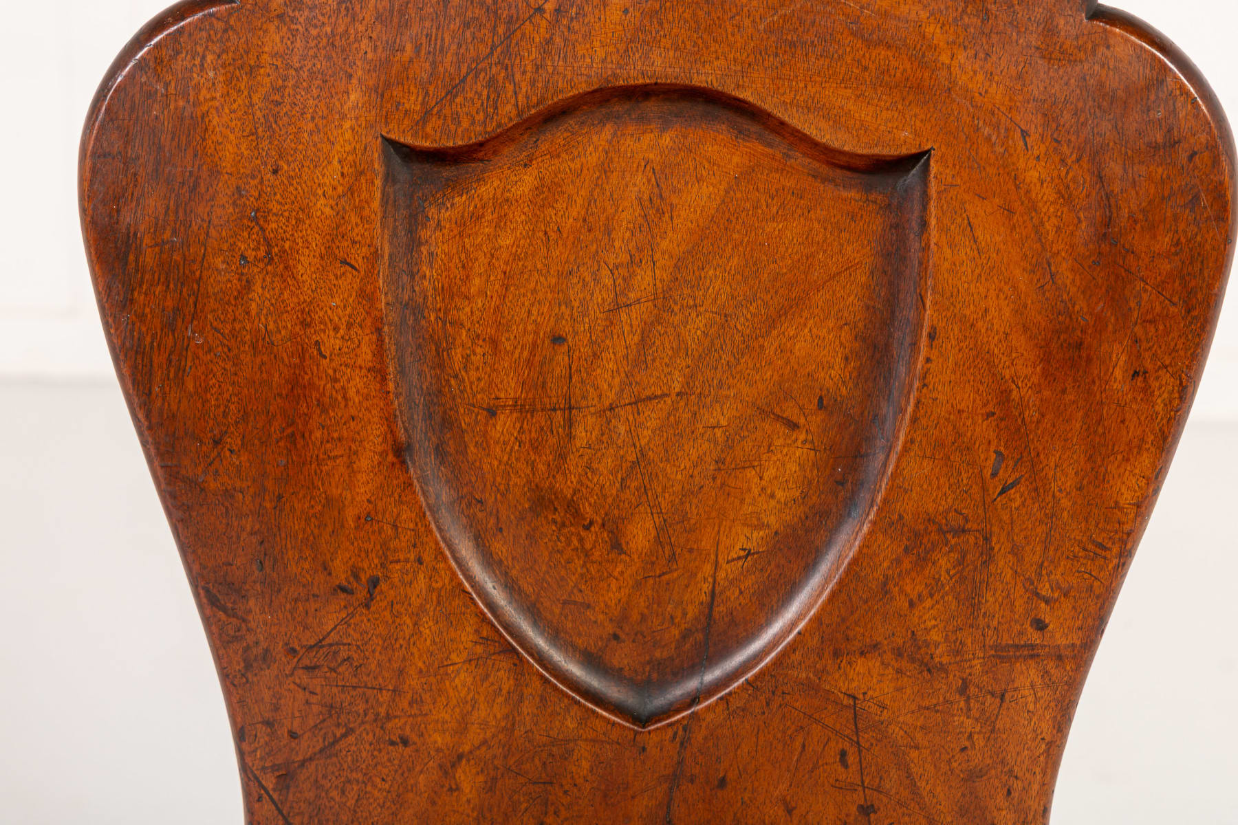 Pair of 18th Century English Hall Chairs