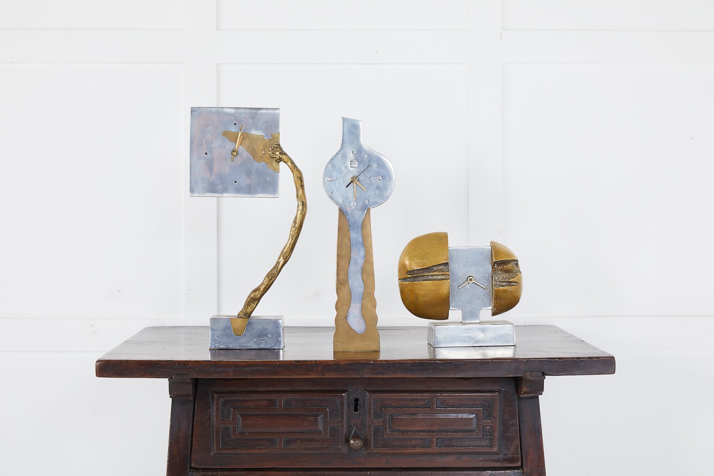 Brutalist Clocks by David Marshall Circa 1970