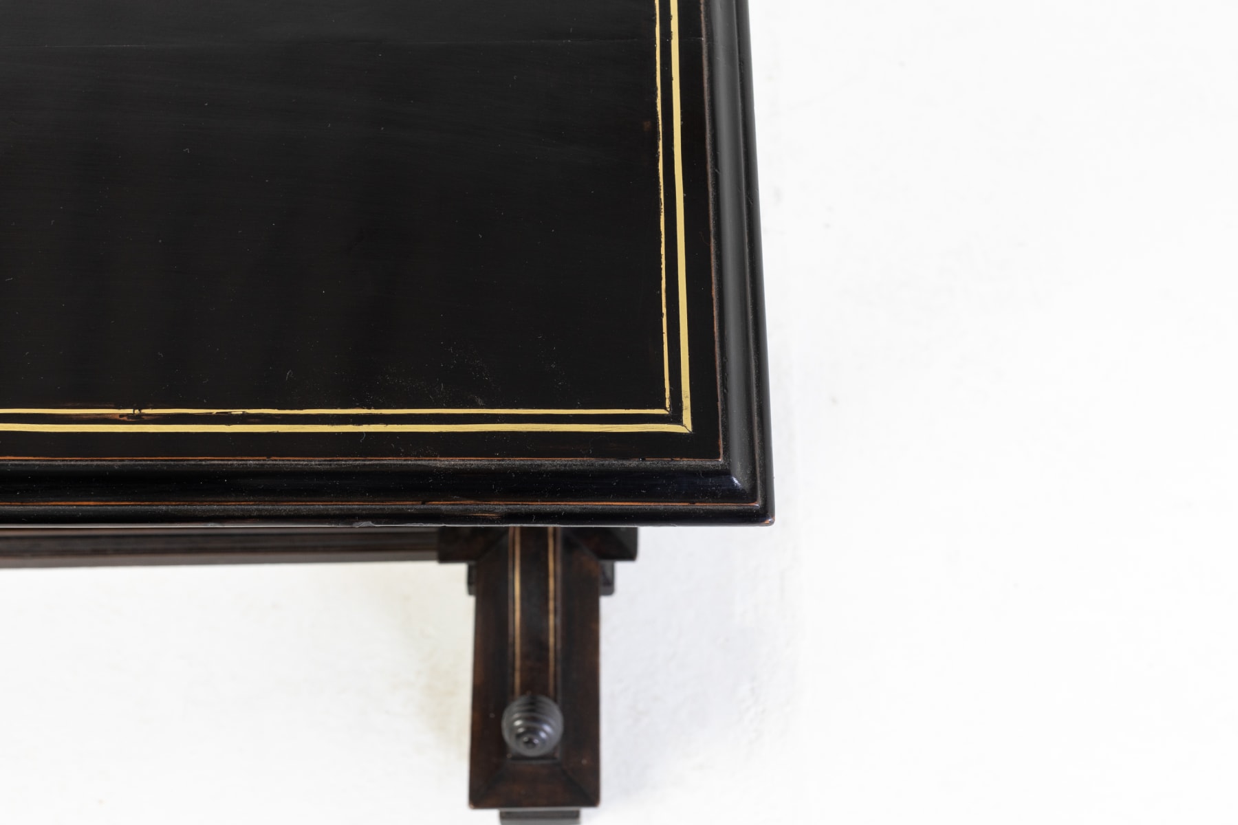 19th Century French Ebonised Side Table