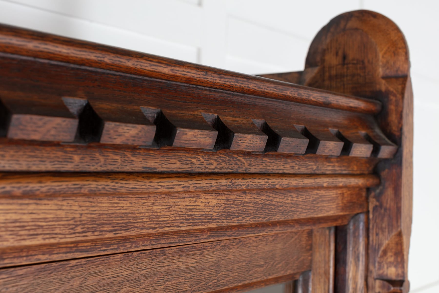 SOLD, 19th Century Solid Oak Bookcase