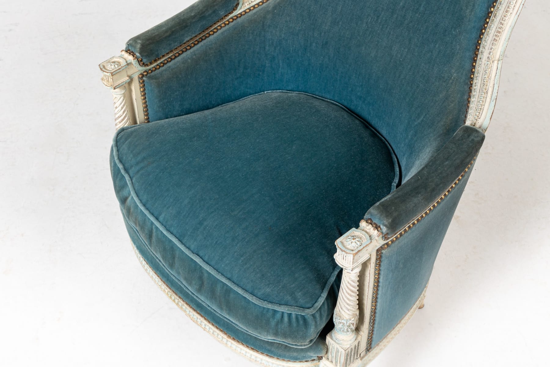 Pair of 19th Century French Painted Armchairs