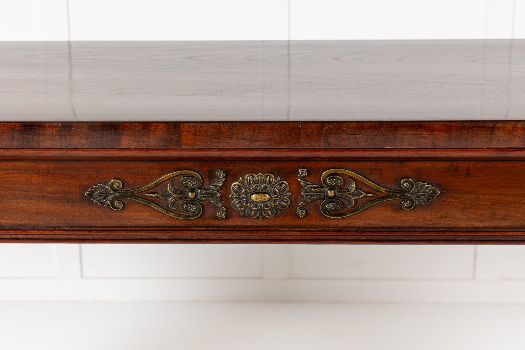 19th Century English Regency Mahogany Serving Table