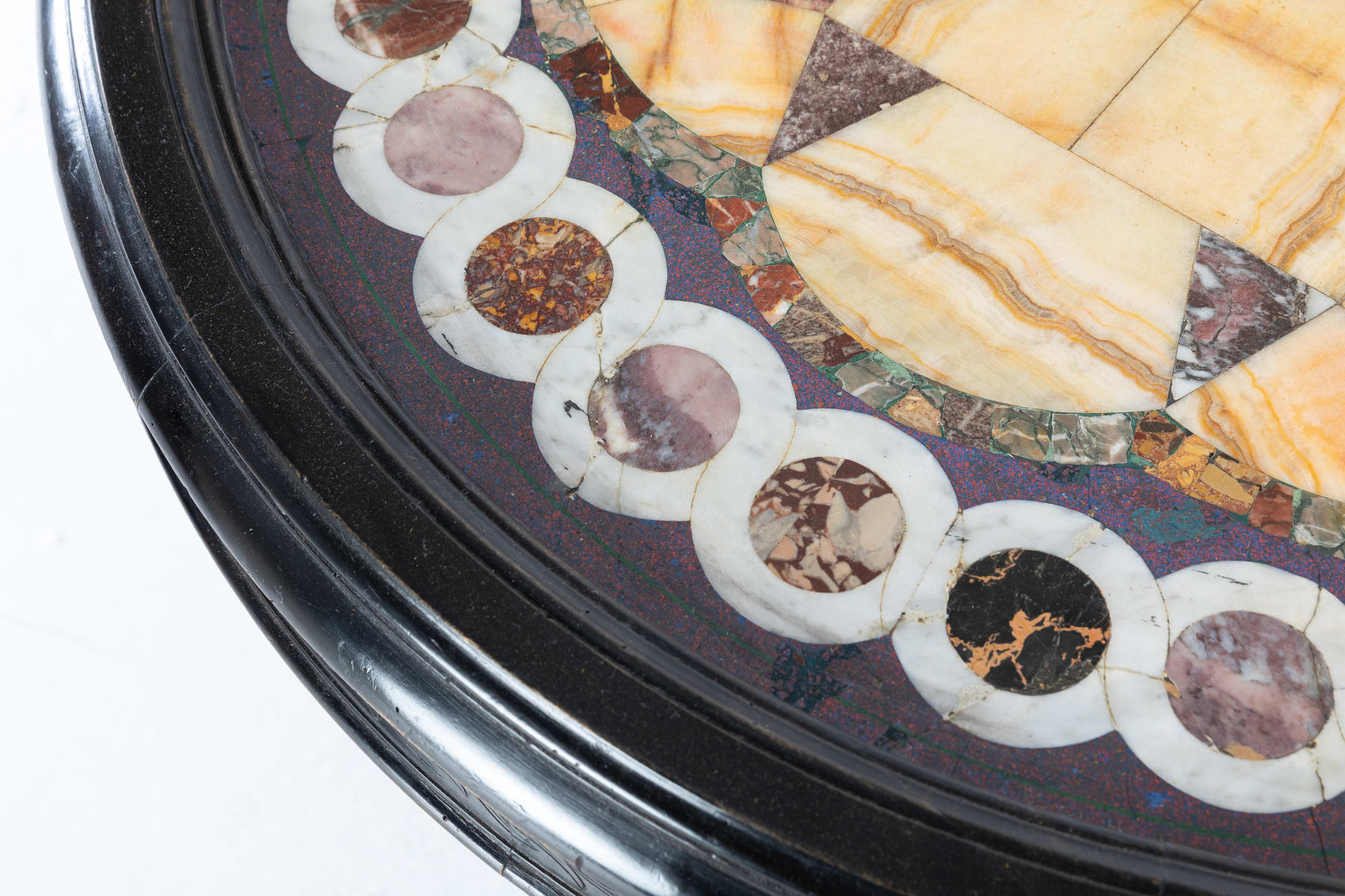 19th Century Specimen Marble Top Table