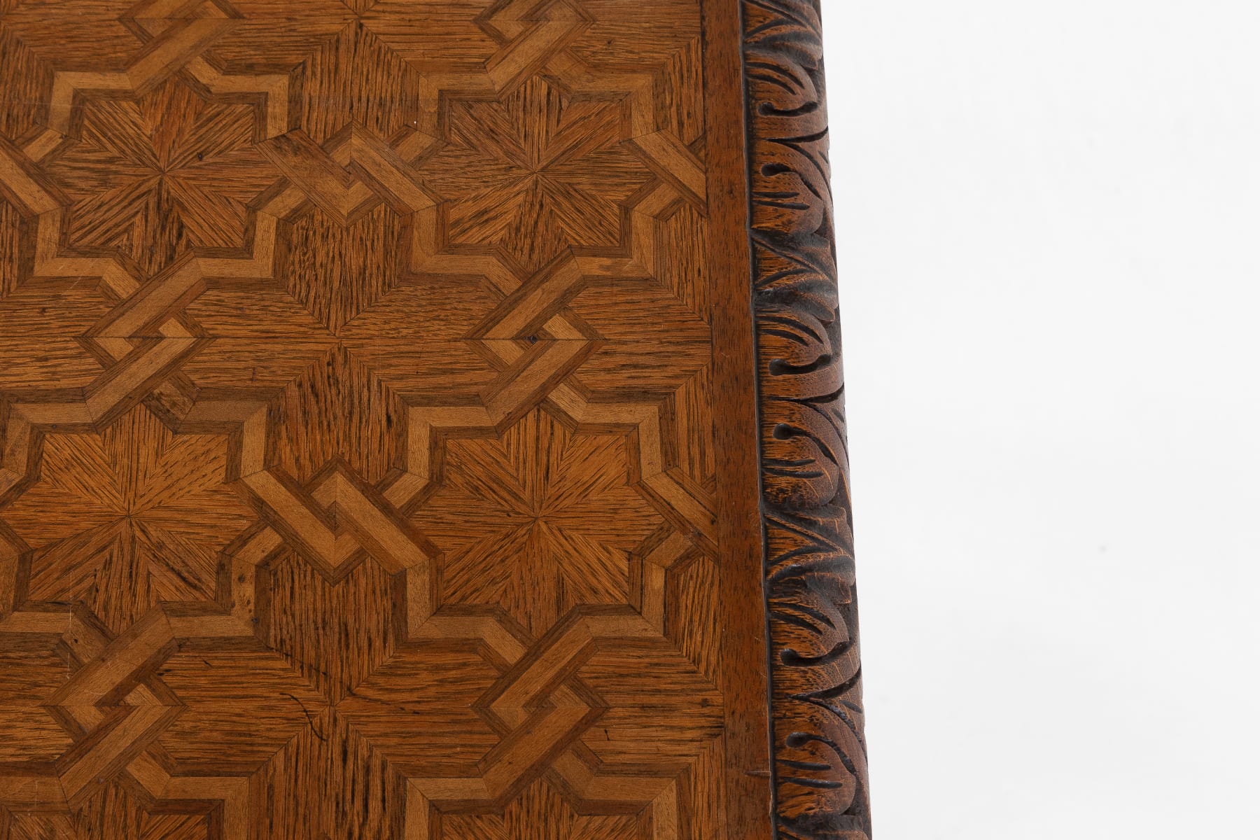 SOLD, Mid 19th Century Inlaid Oak Centre Table