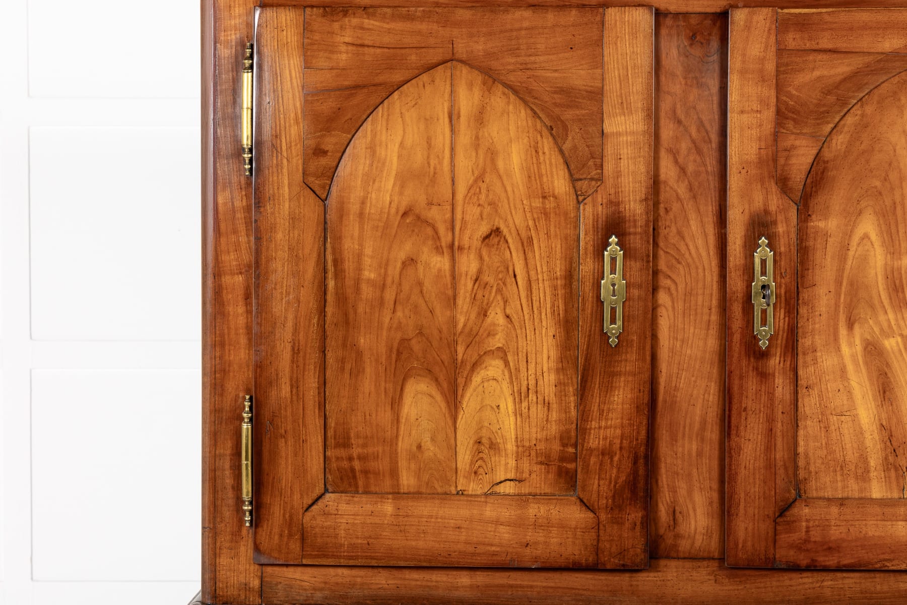 18th Century French Cherry Wood Buffet Deux Corps