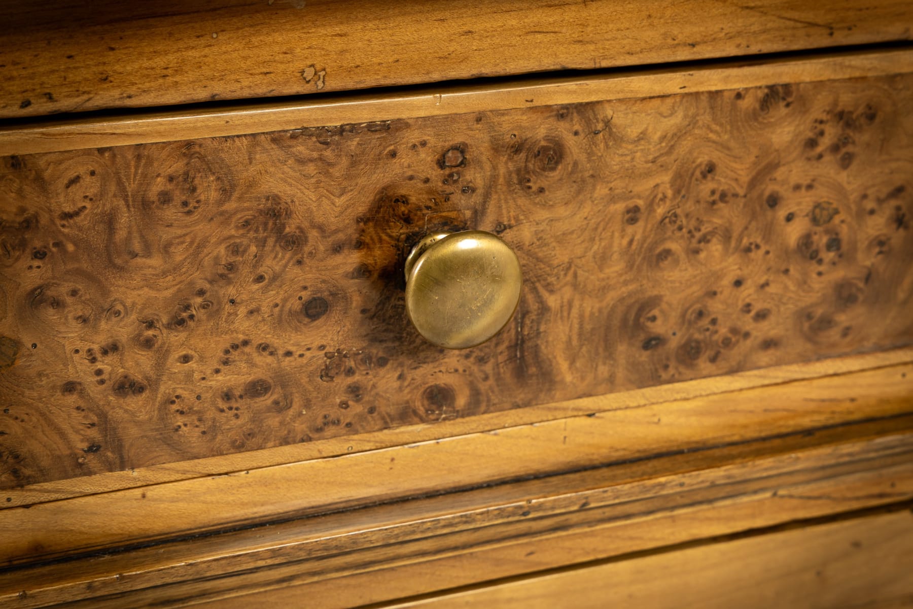 18th Century French Cherry and Elm Enfilade/Sideboard
