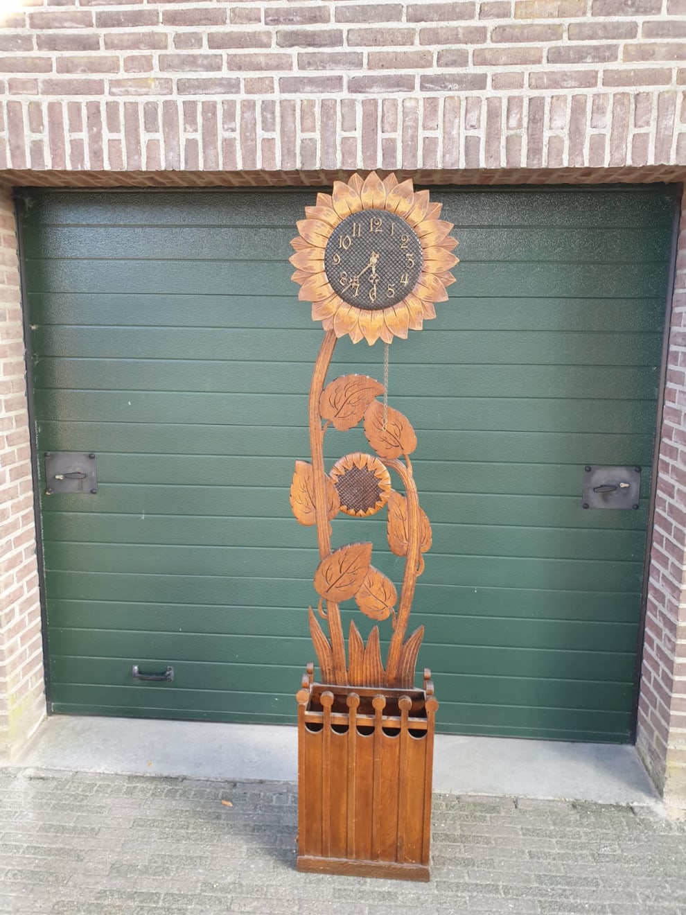 Sunflower Clock