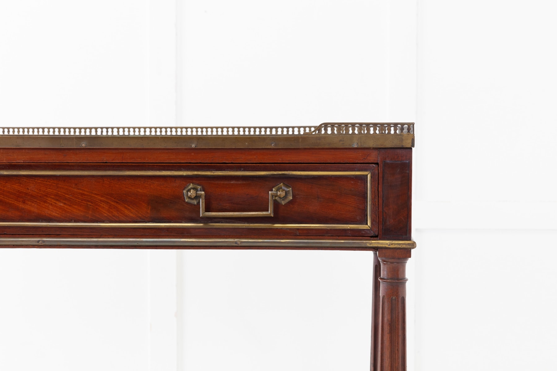 19th Century French Mahogany Console Table