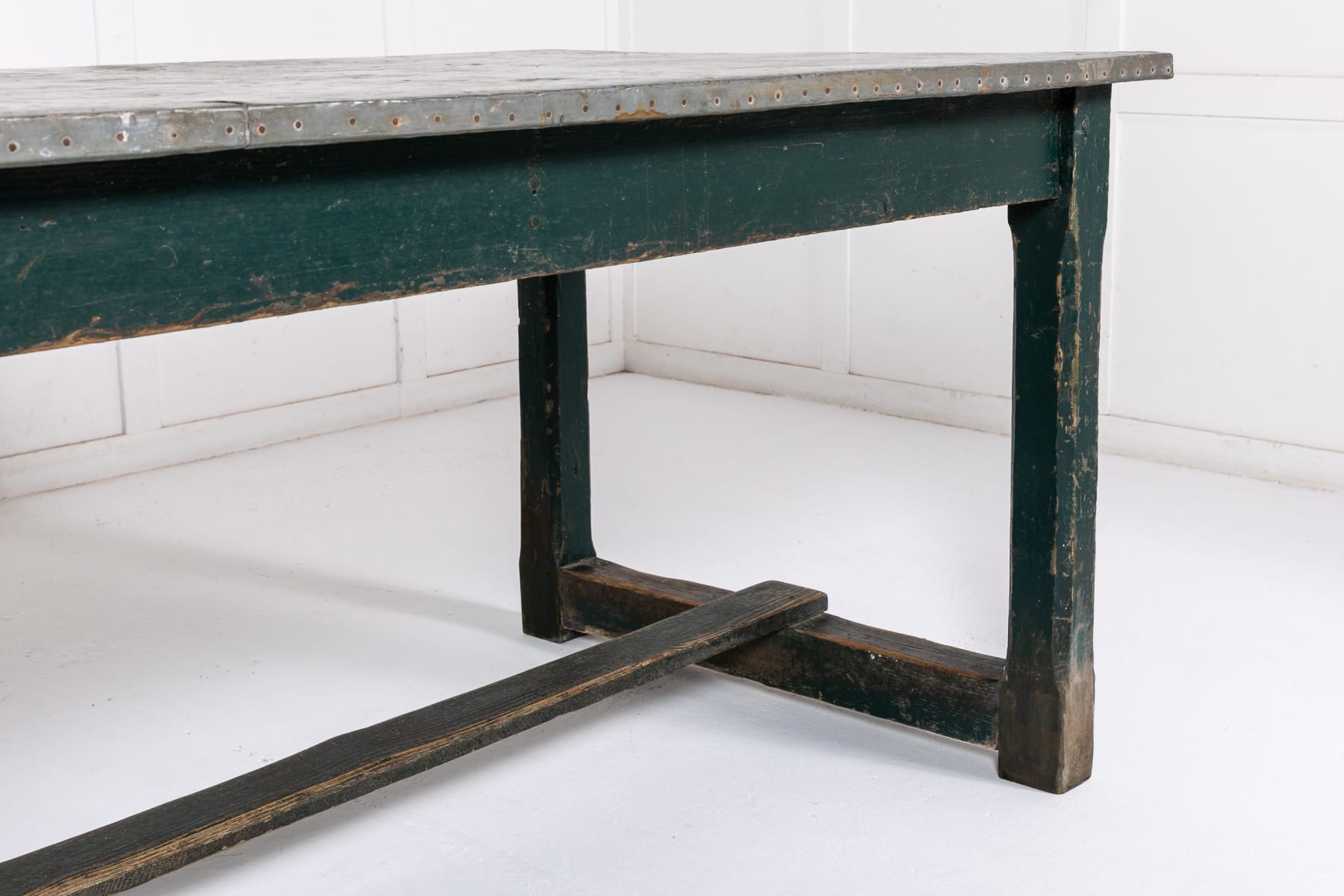 Large French Industrial Table