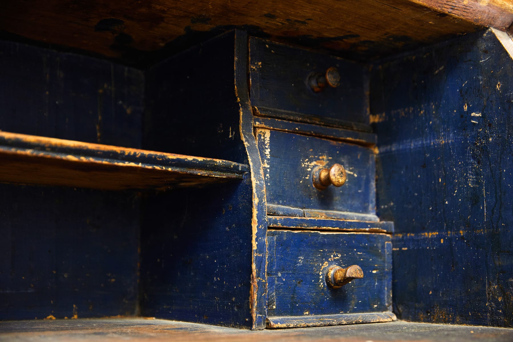 SOLD, 18th Century Painted Cabinet