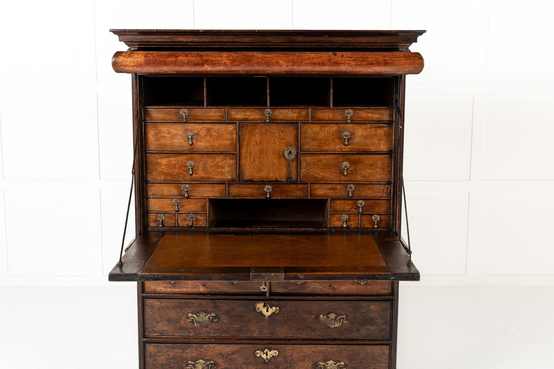 17th Century English William and Mary Period Walnut Escritoire
