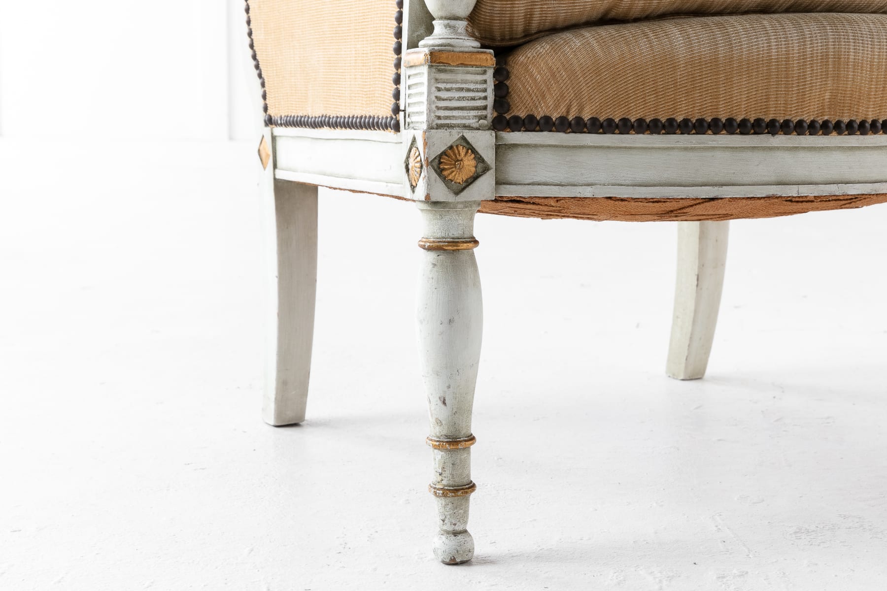 SOLD, 19th Century Pair of French Painted Chairs