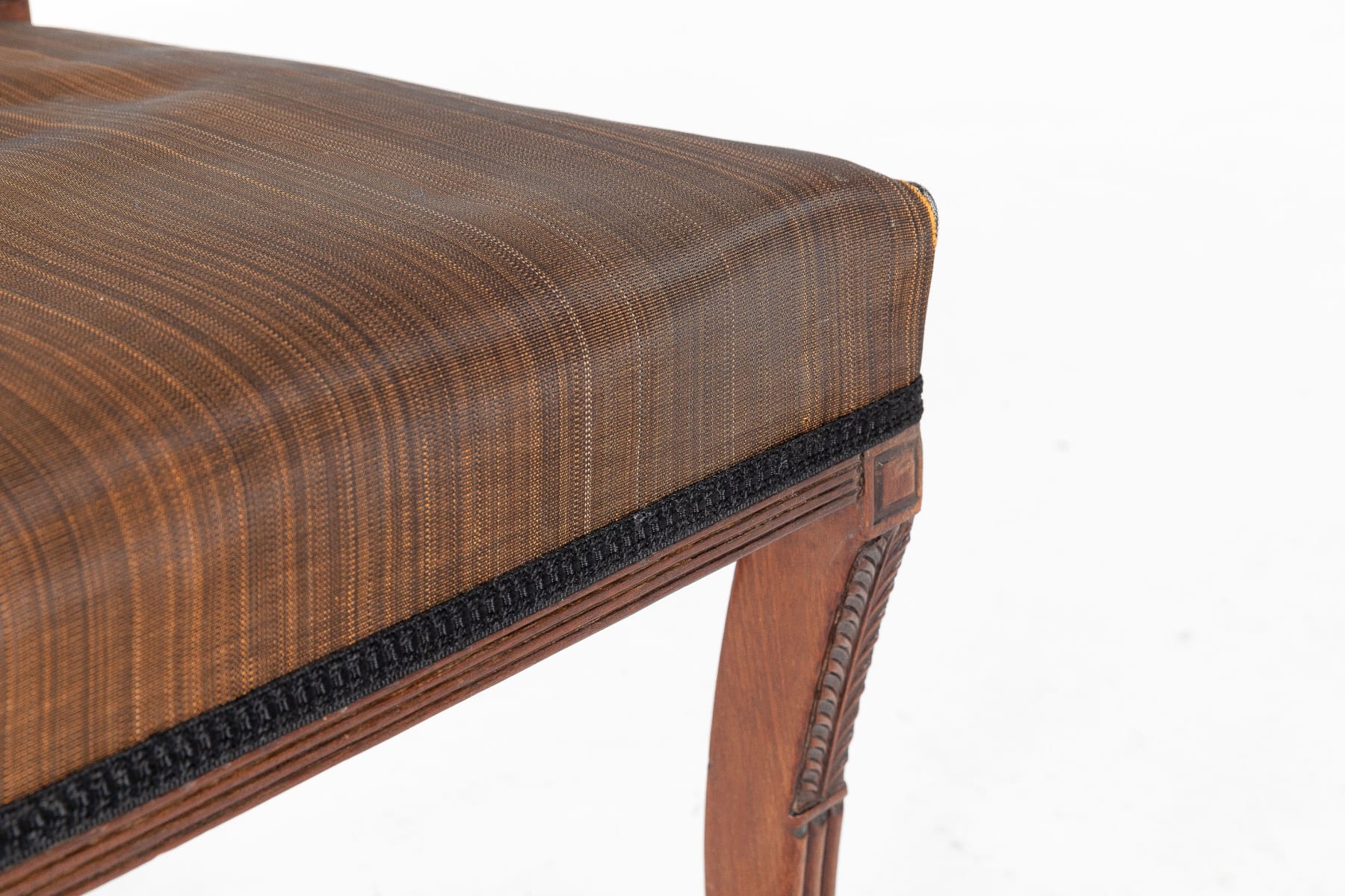 SOLD, Set of Eight 19th Century Regency Mahogany Dining Chairs