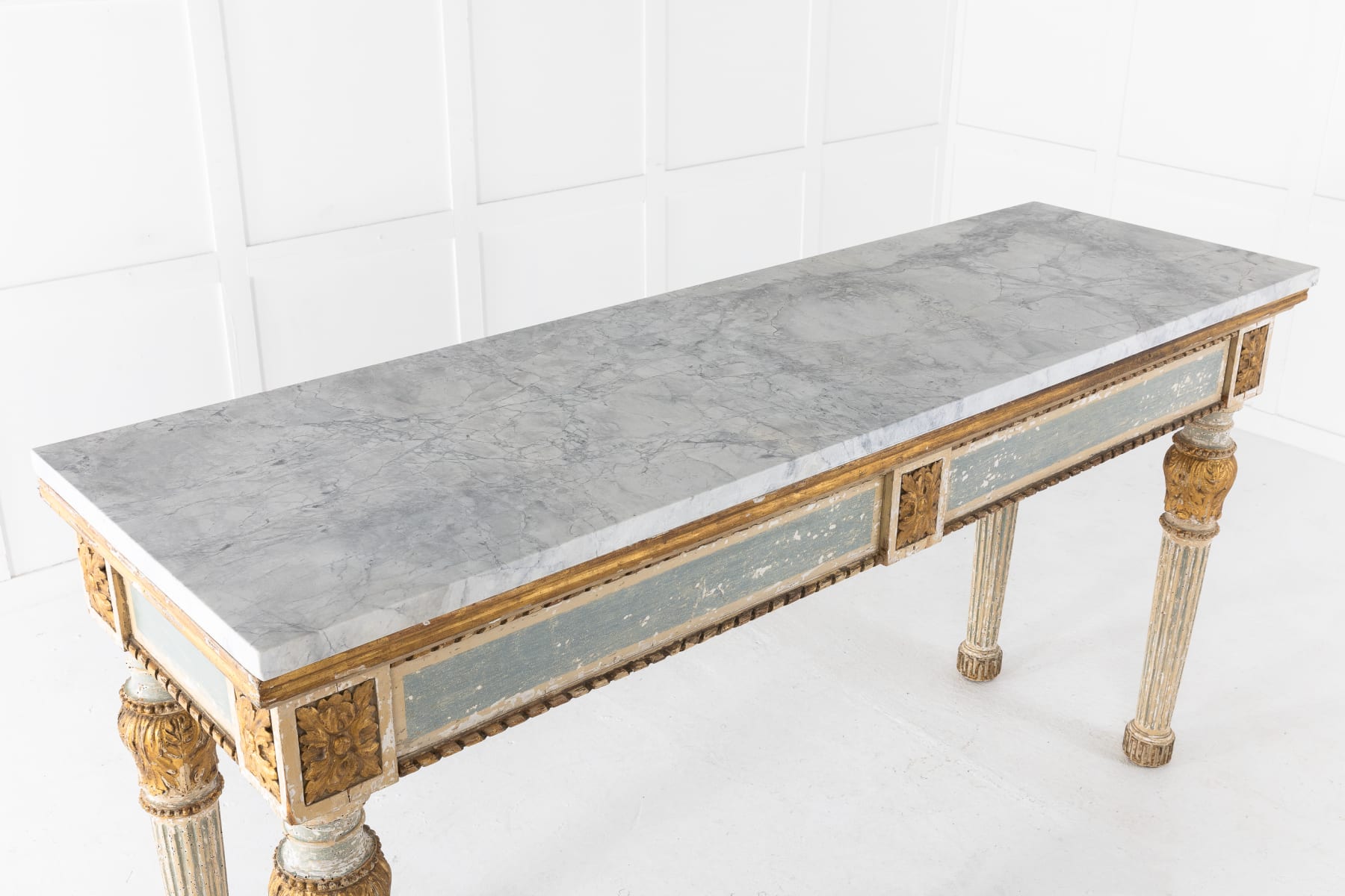 SOLD, Large Console/Serving Table with Drawers