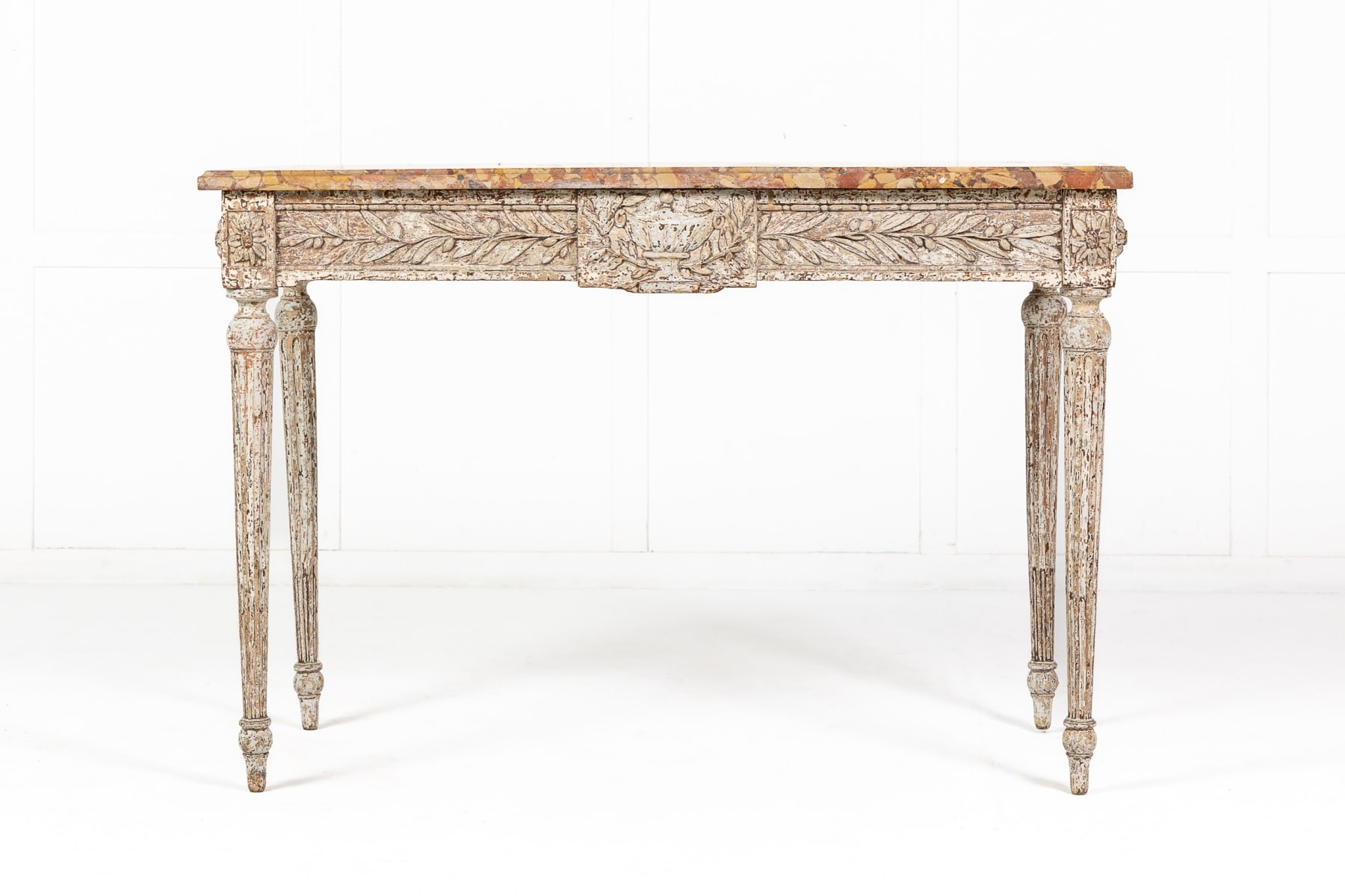 18th Century French Painted Console Table