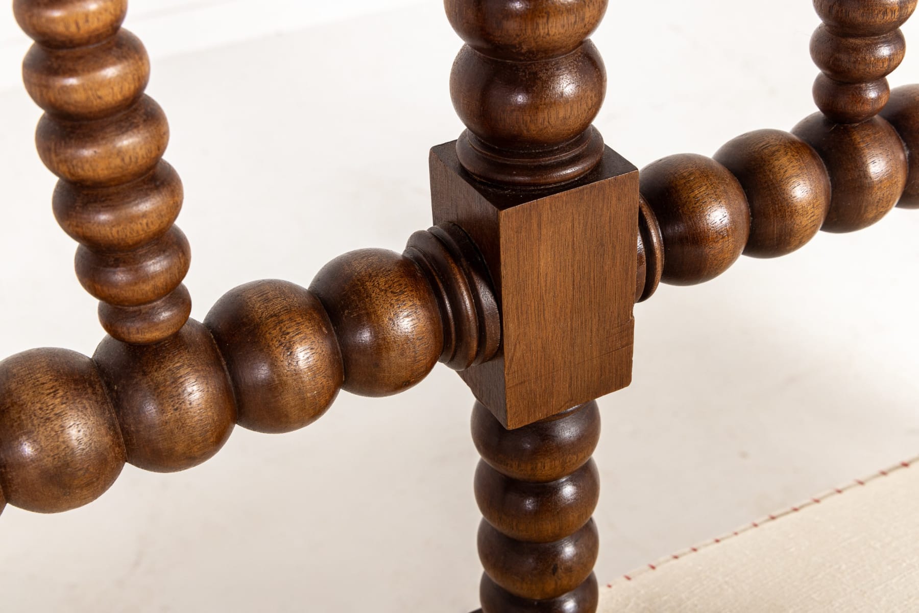 Large Scale 19th Century French Bobbin Turned Settee