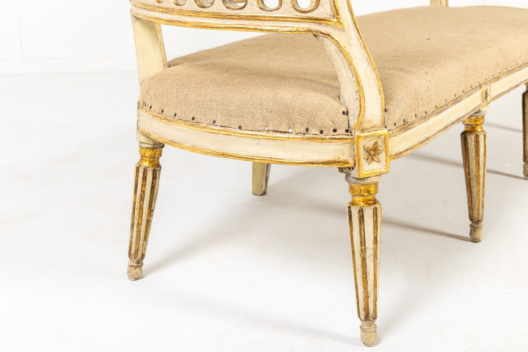 18th Century Italian Painted Settee