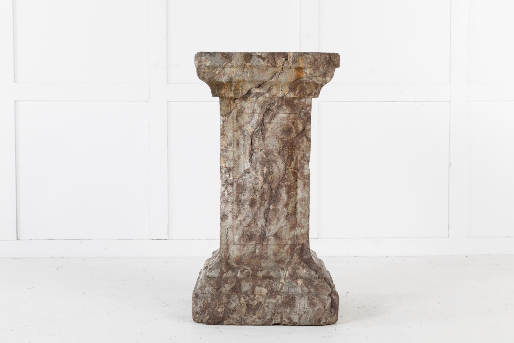 SOLD, 18th Century Marble Plinth